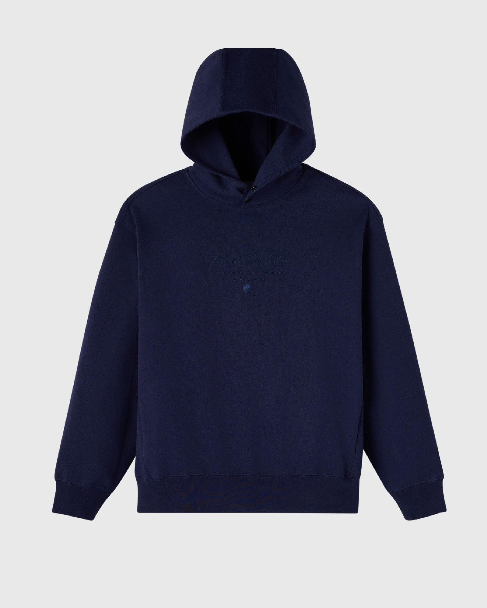 Double Knit Script Hoodie - Starling