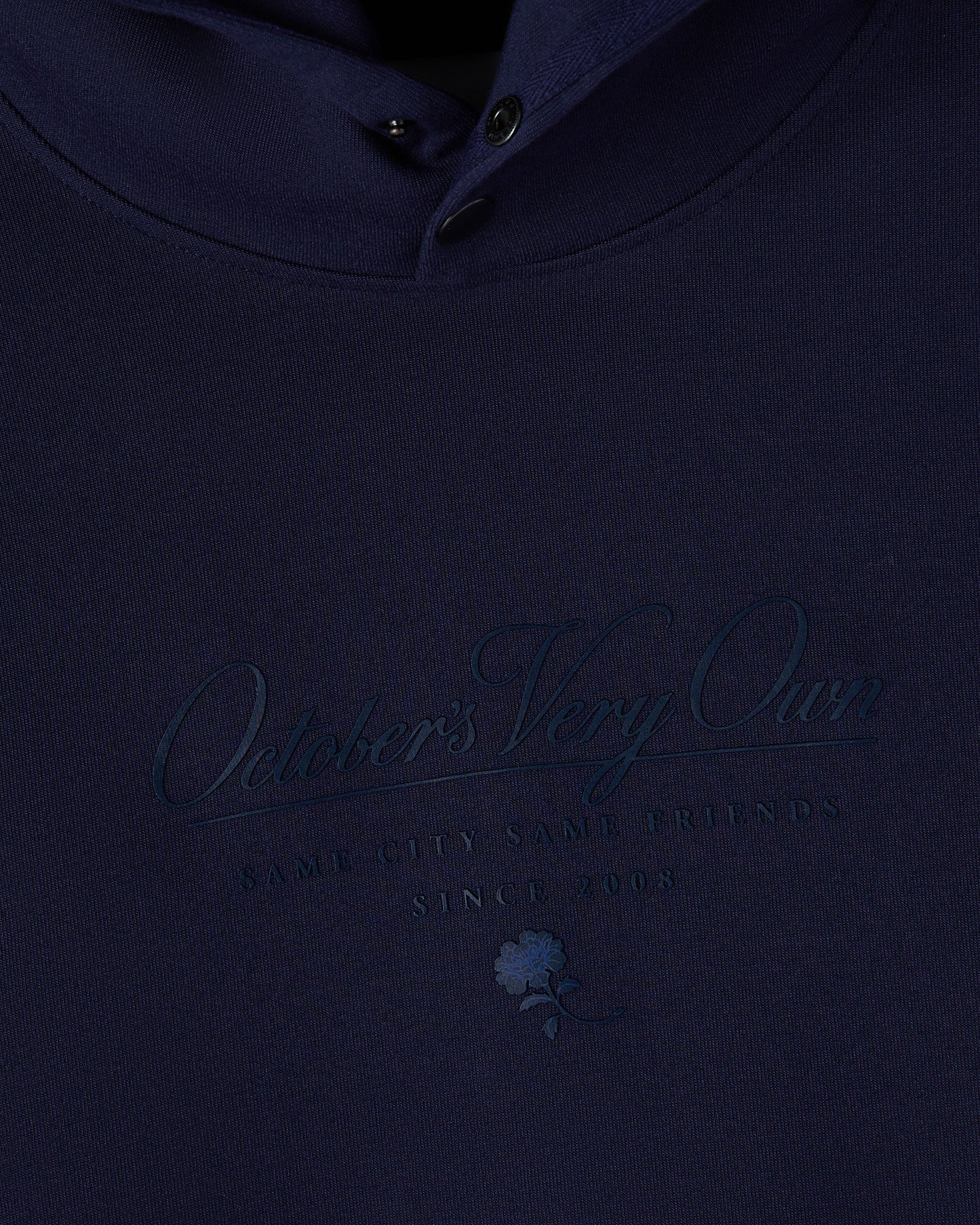 Double Knit Script Hoodie - Starling