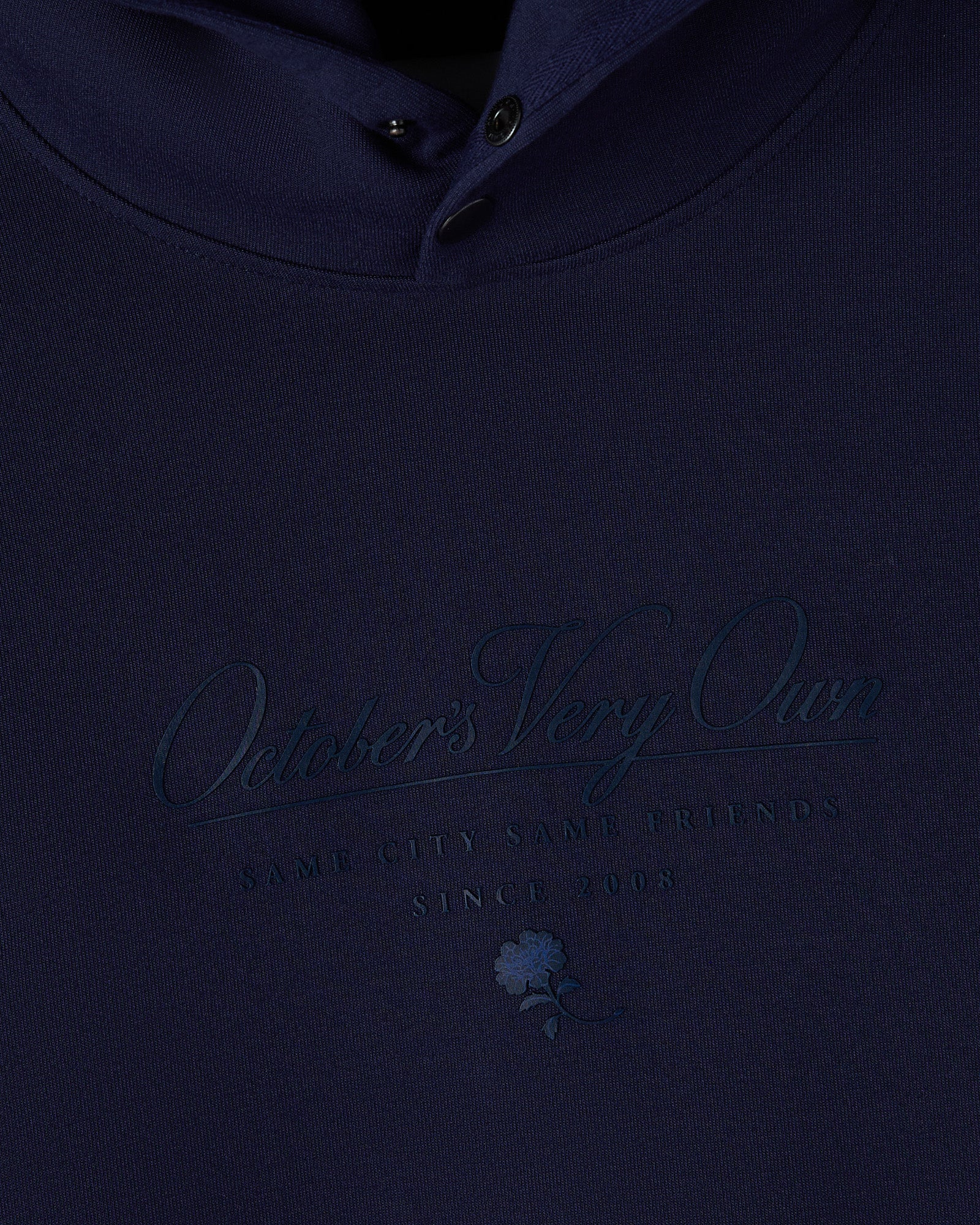 Double Knit Script Hoodie - Starling
