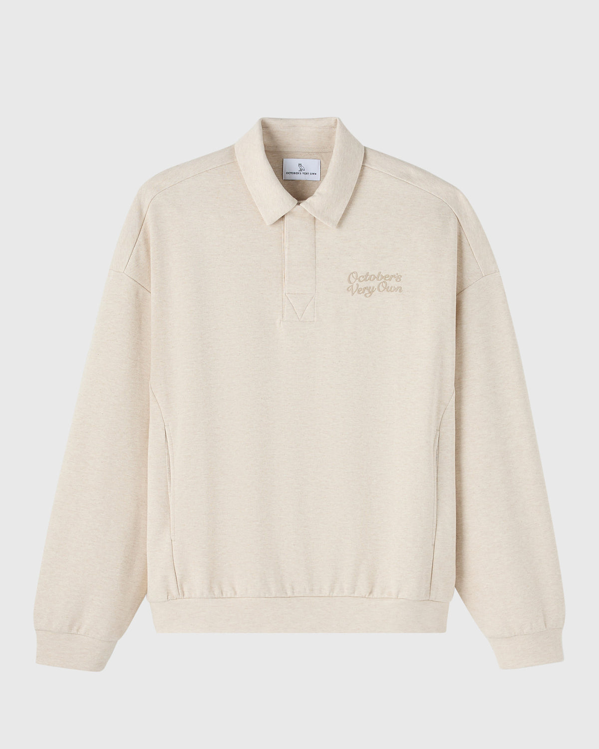 Double Knit Script Rugby Polo