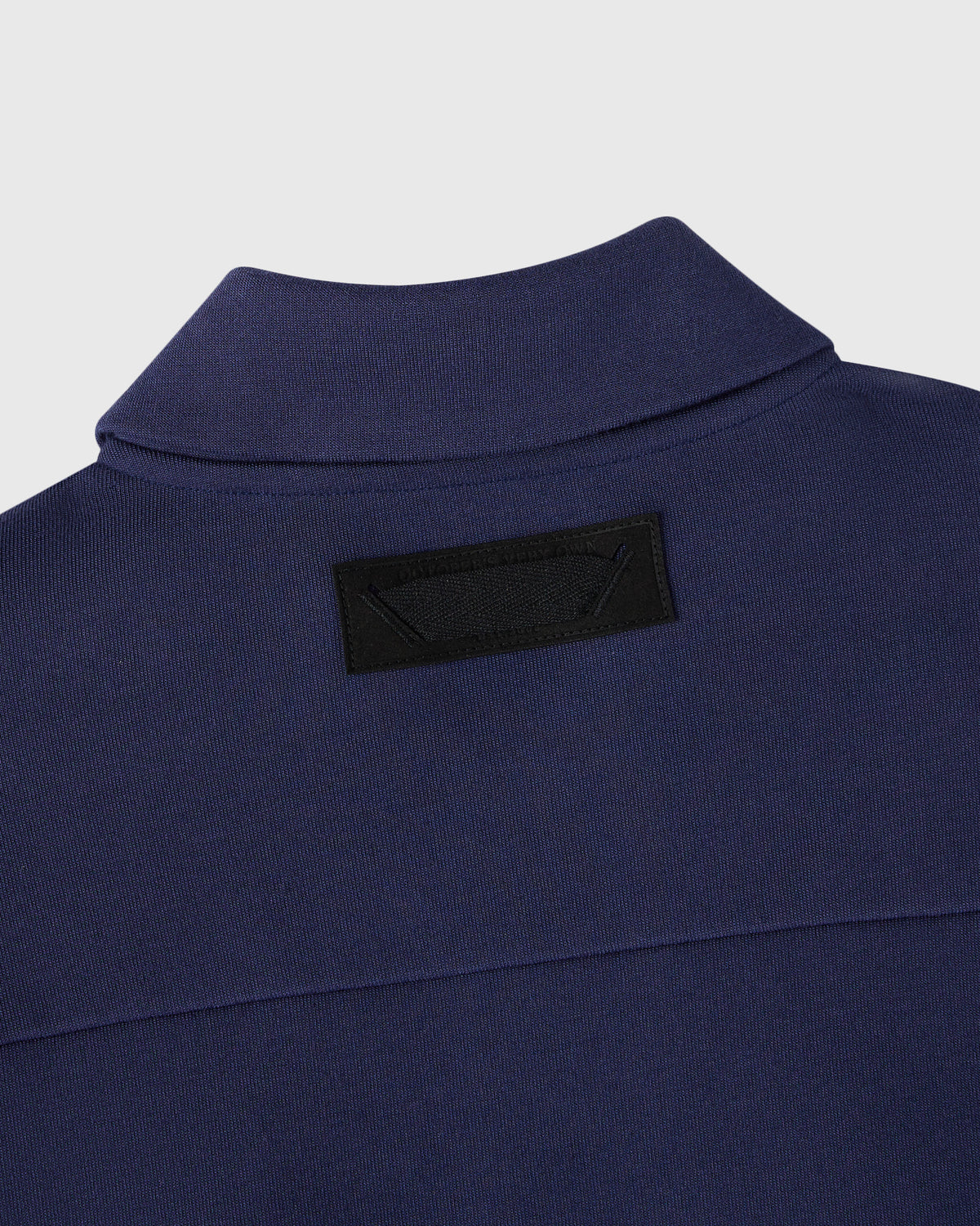 Double Knit Script Rugby Polo - Evening Dove