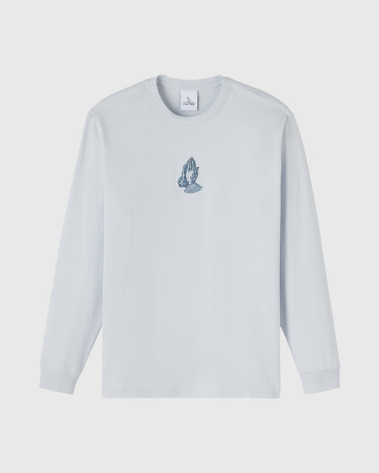 6 God Long-Sleeve Tee - Kyanite Blue