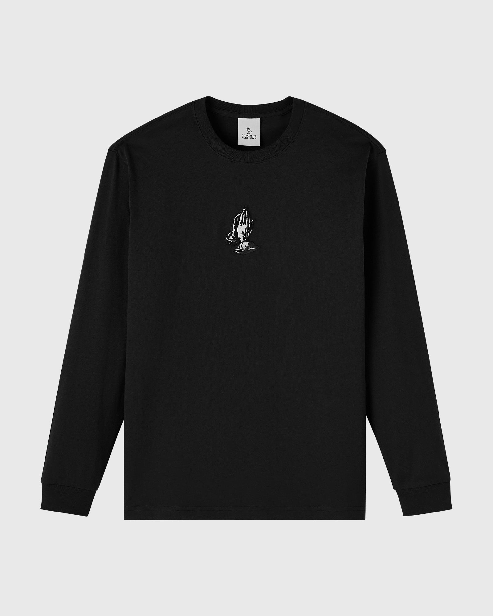 6 Gold Long-Sleeve Tee - Black