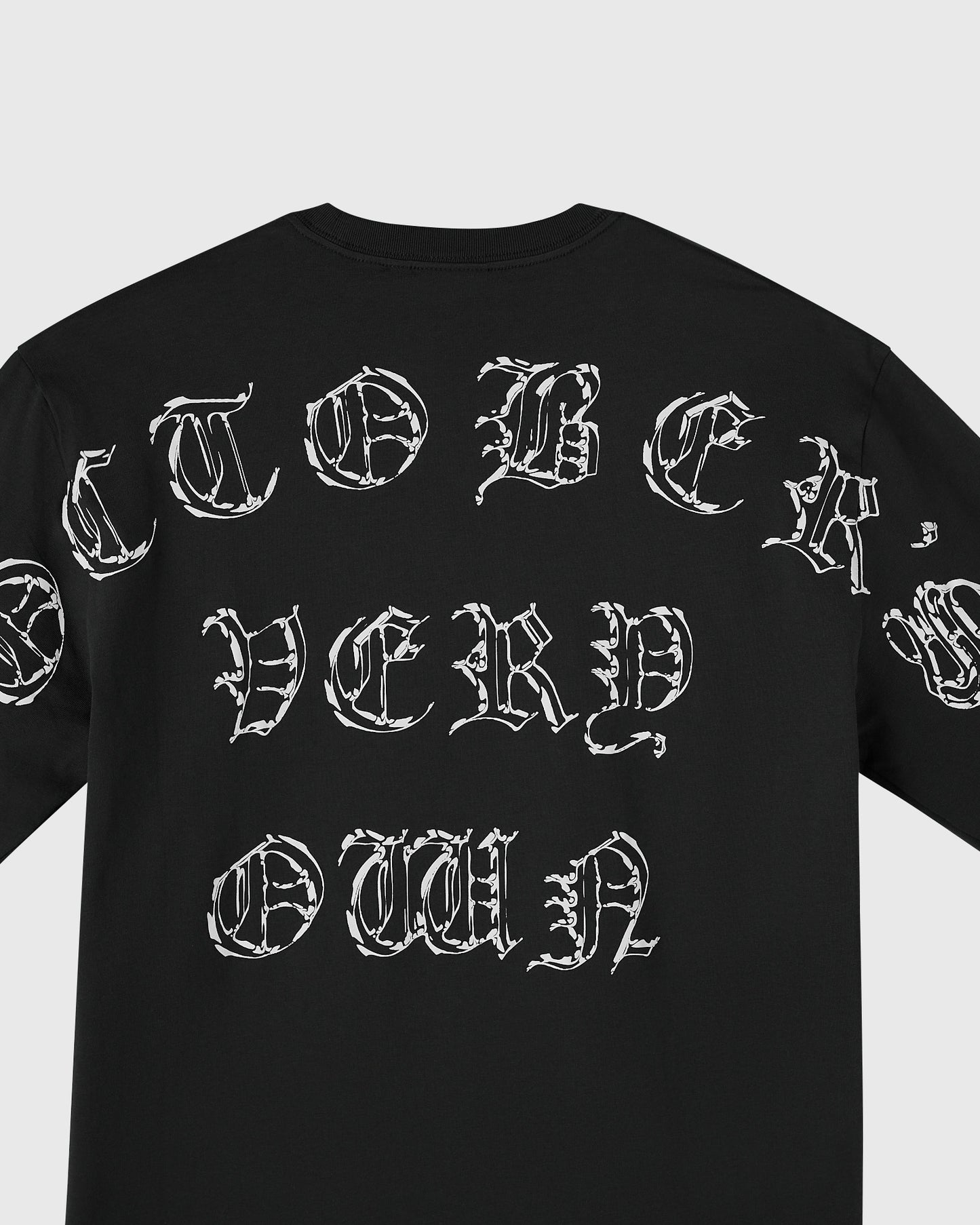 6 Gold Long-Sleeve Tee - Black