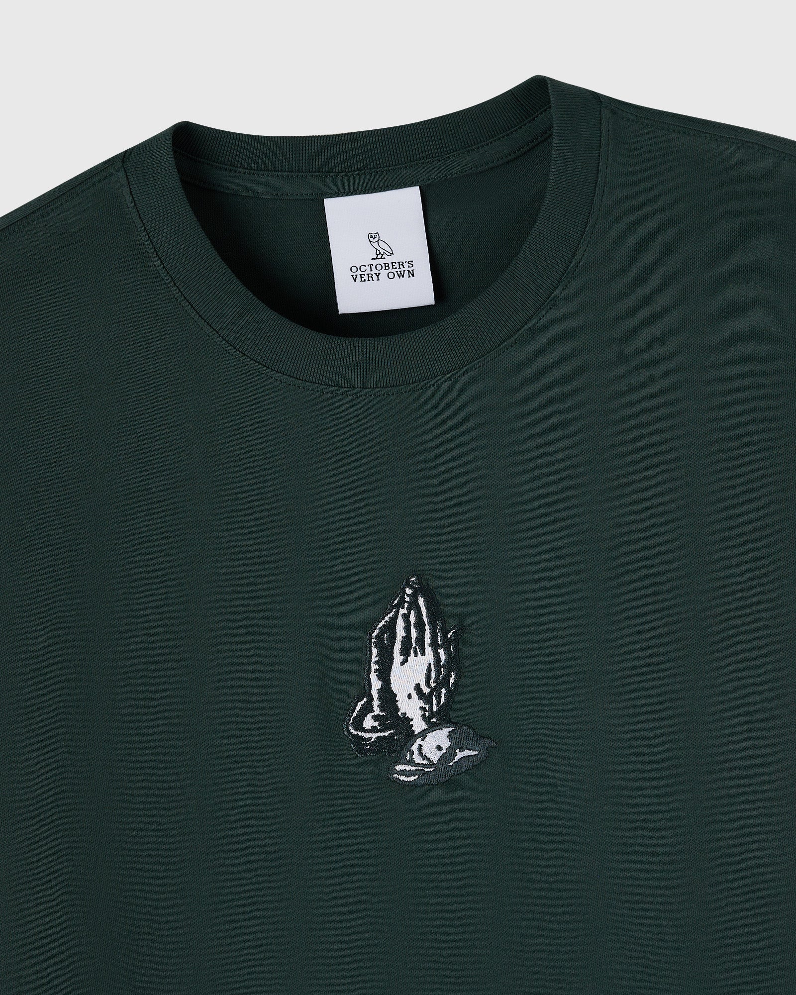 6 God Long-Sleeve Tee - Midnight Green