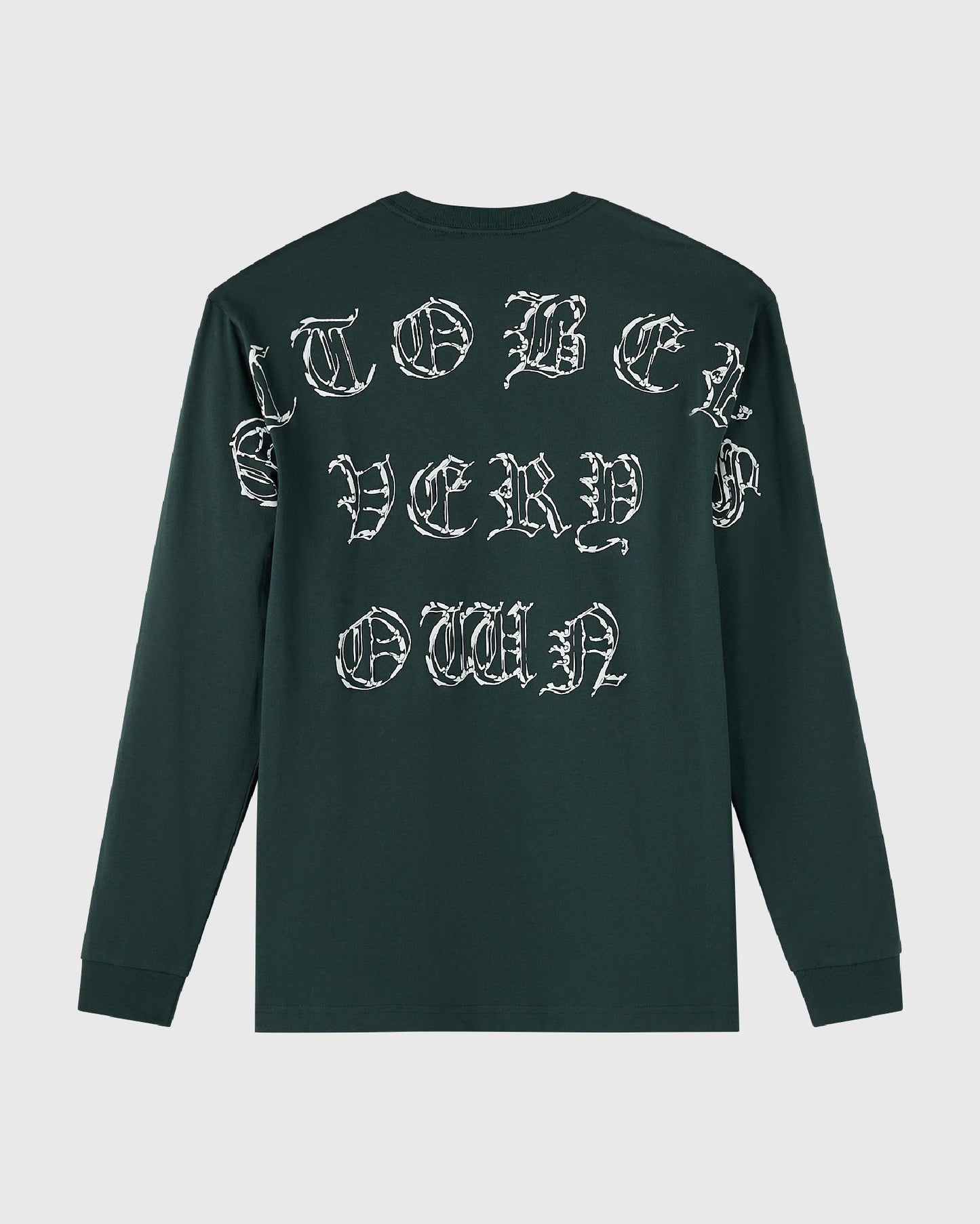 6 God Long-Sleeve Tee - Midnight Green