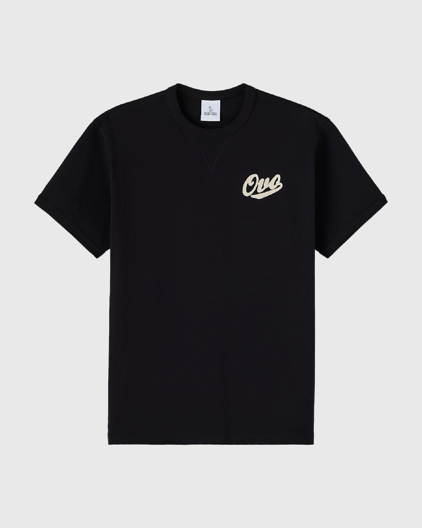 Shop Chainstitch Gusset Tee - Black