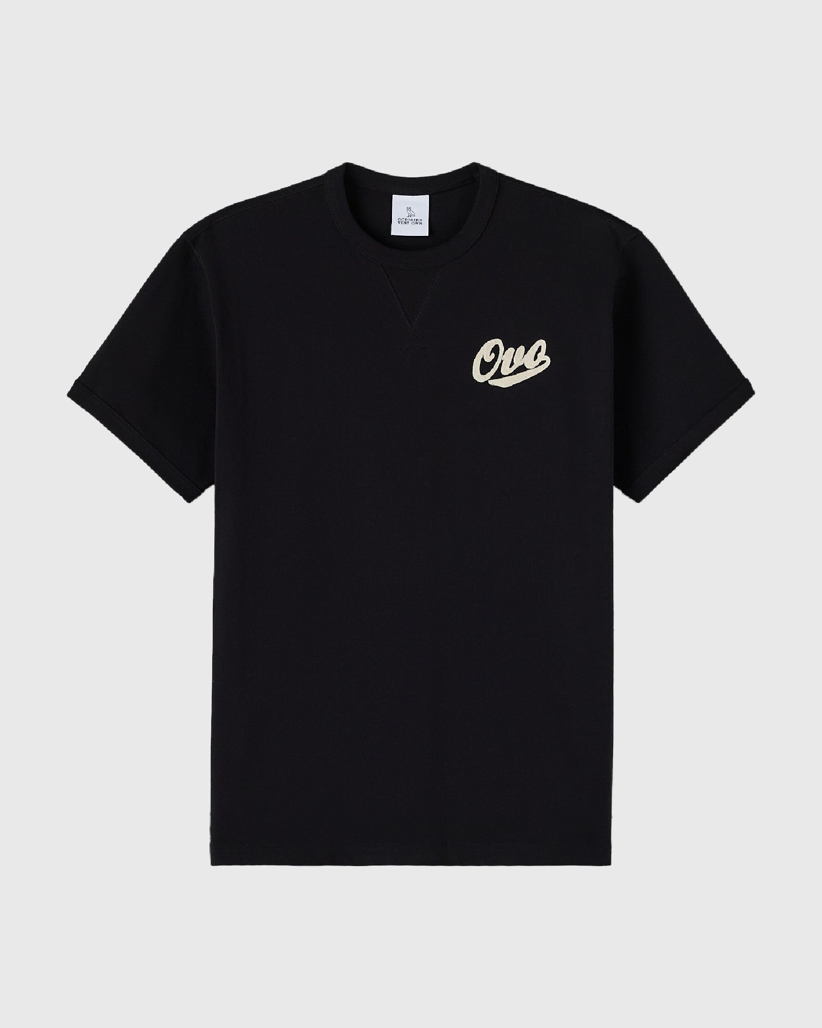 Shop Chainstitch Gusset Tee - Black