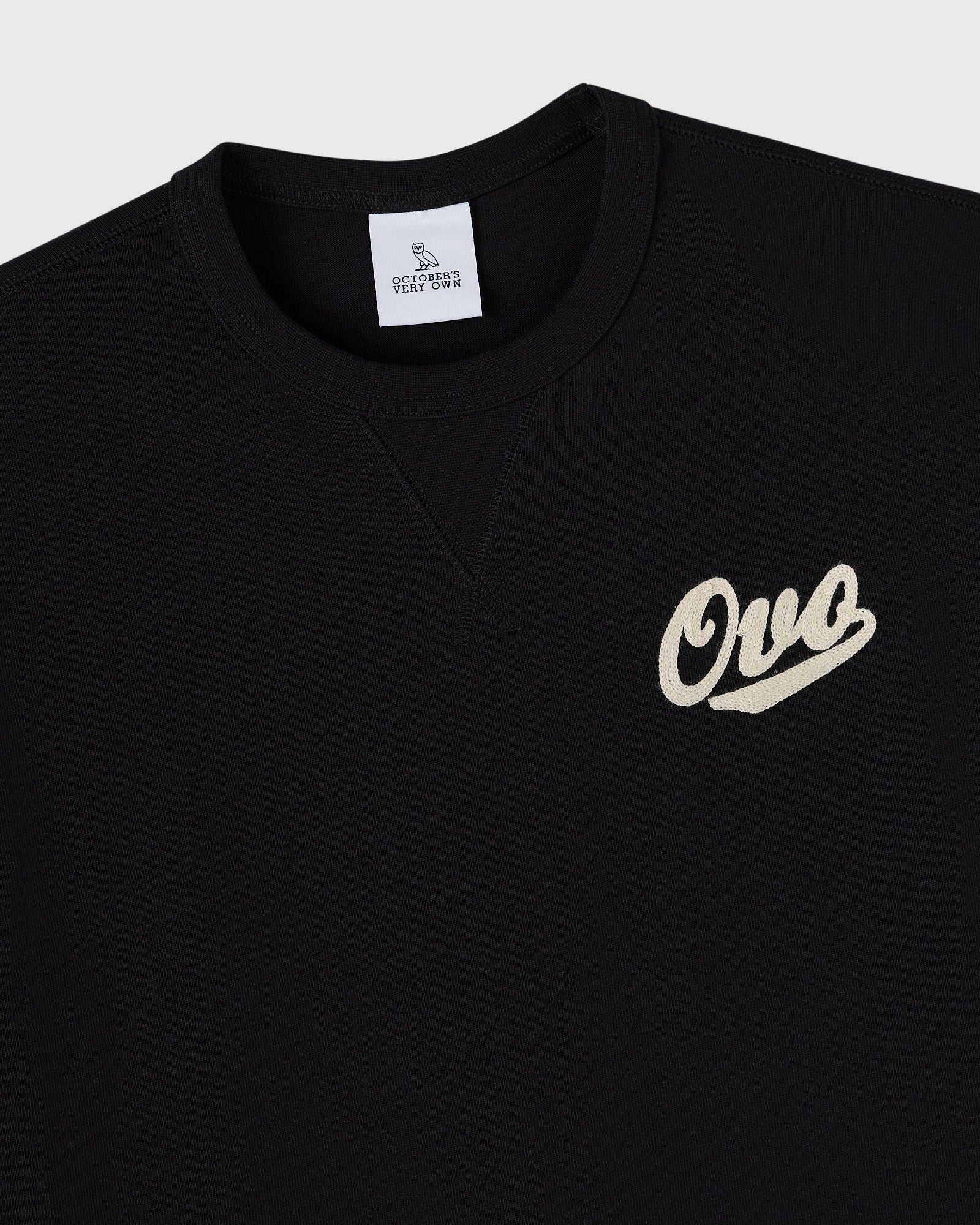 Shop Chainstitch Gusset Tee - Black