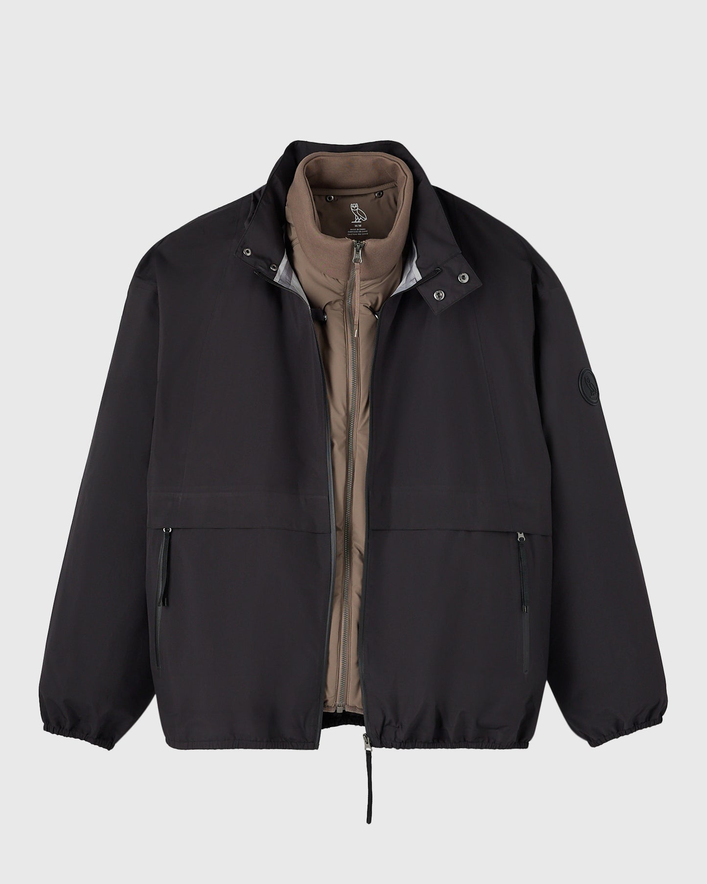 Modular Rain Shell - Black