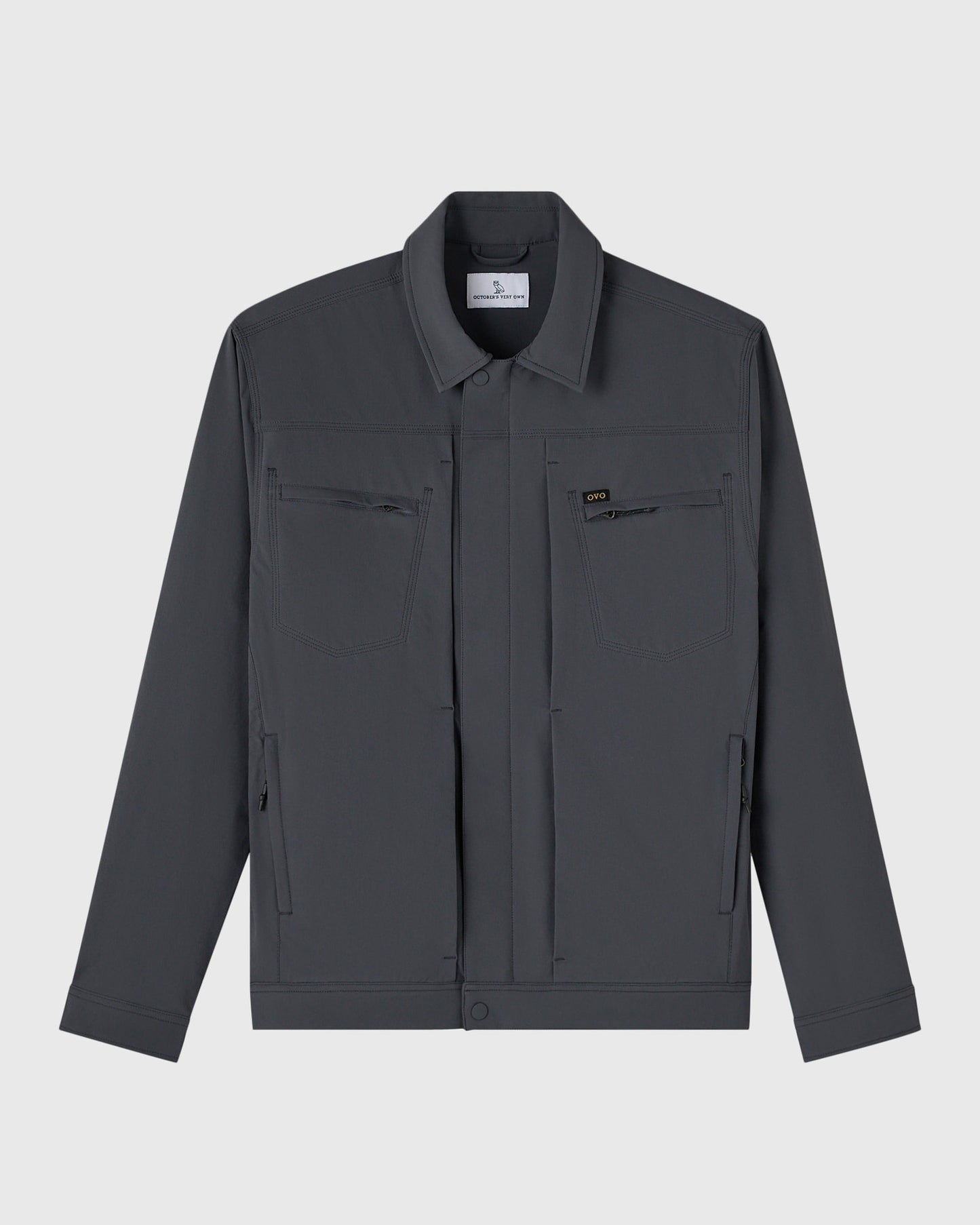 Tech Overshirt - Pinstripe