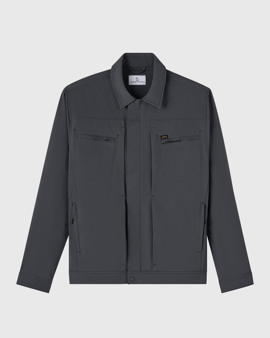 Tech Overshirt - Pinstripe