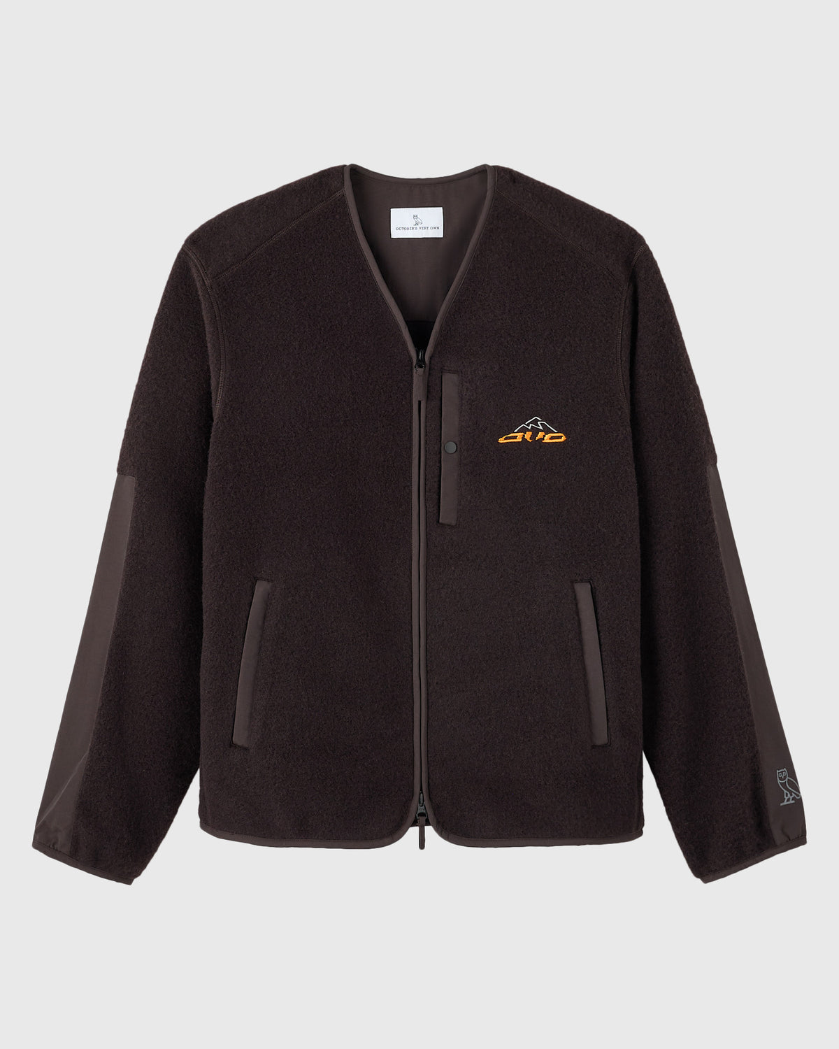 Wooly Fleece Liner Jacket - Black Coco