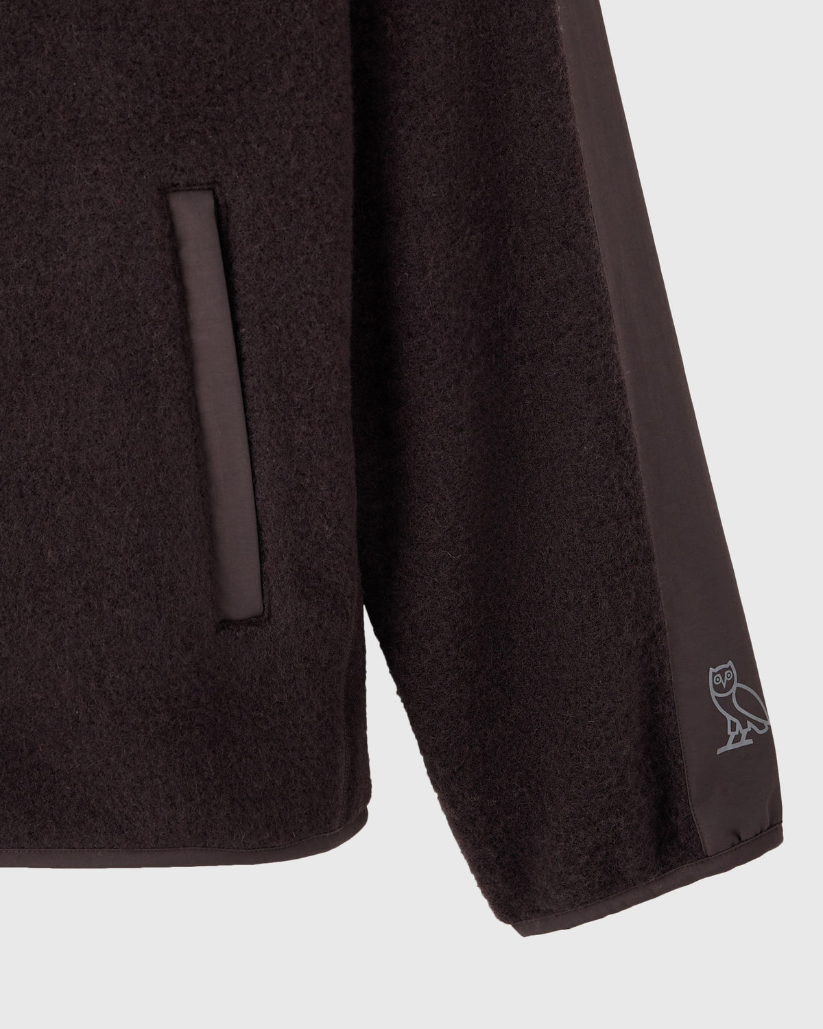 Wooly Fleece Liner Jacket - Black Coco