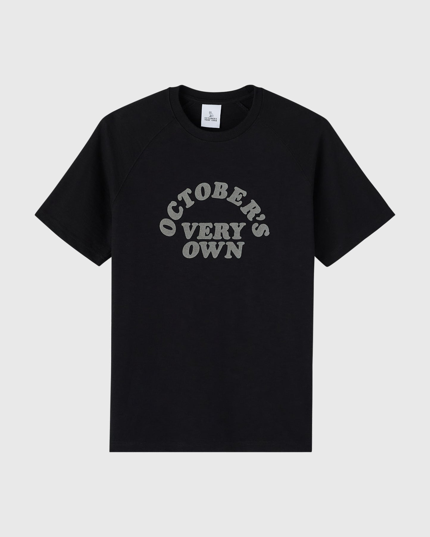 Cooper Arch Slub Raglan Tee - Black