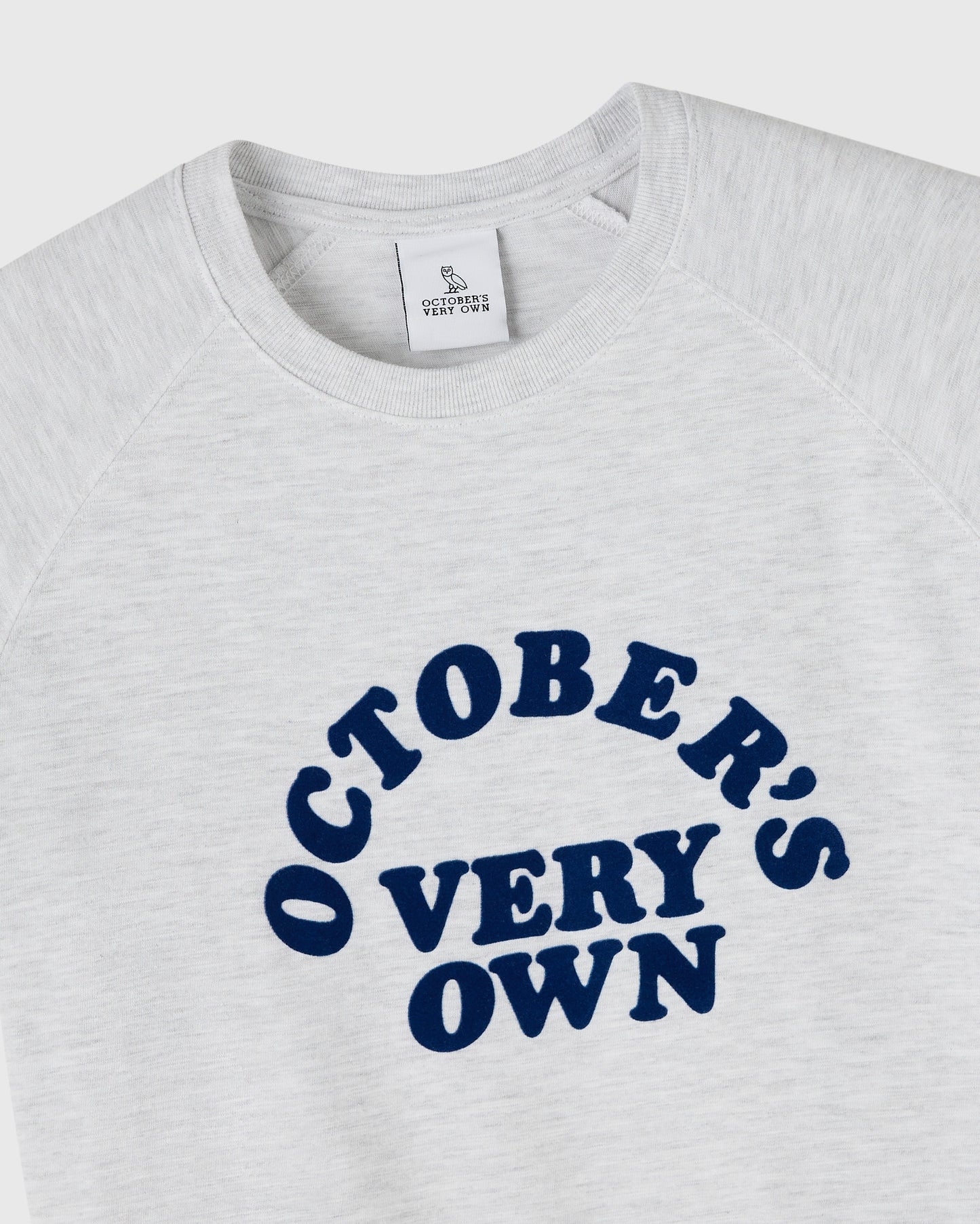 T-shirt raglan Cooper Arch Slub - Gris chiné