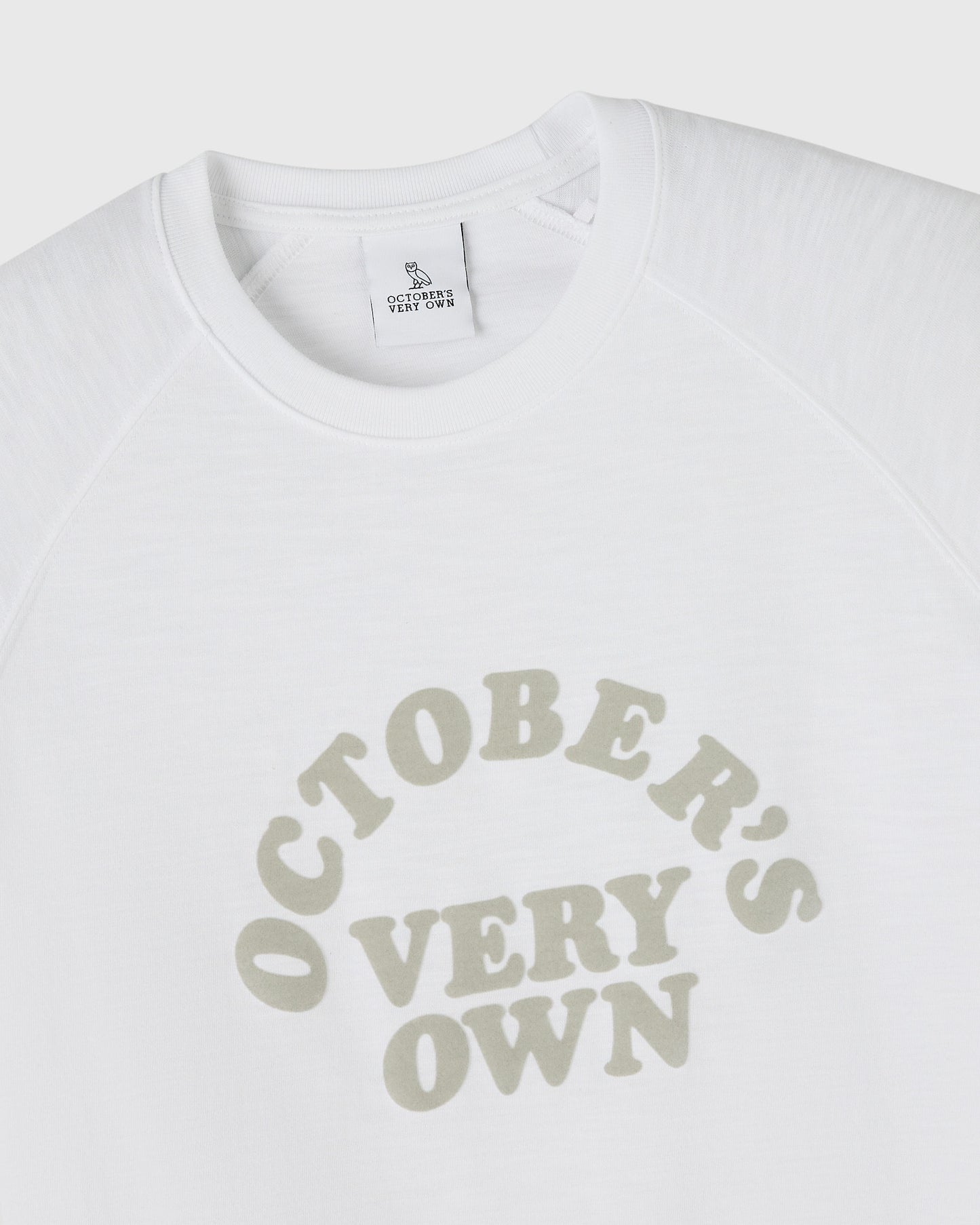 Cooper Arch Slub Raglan Tee - White