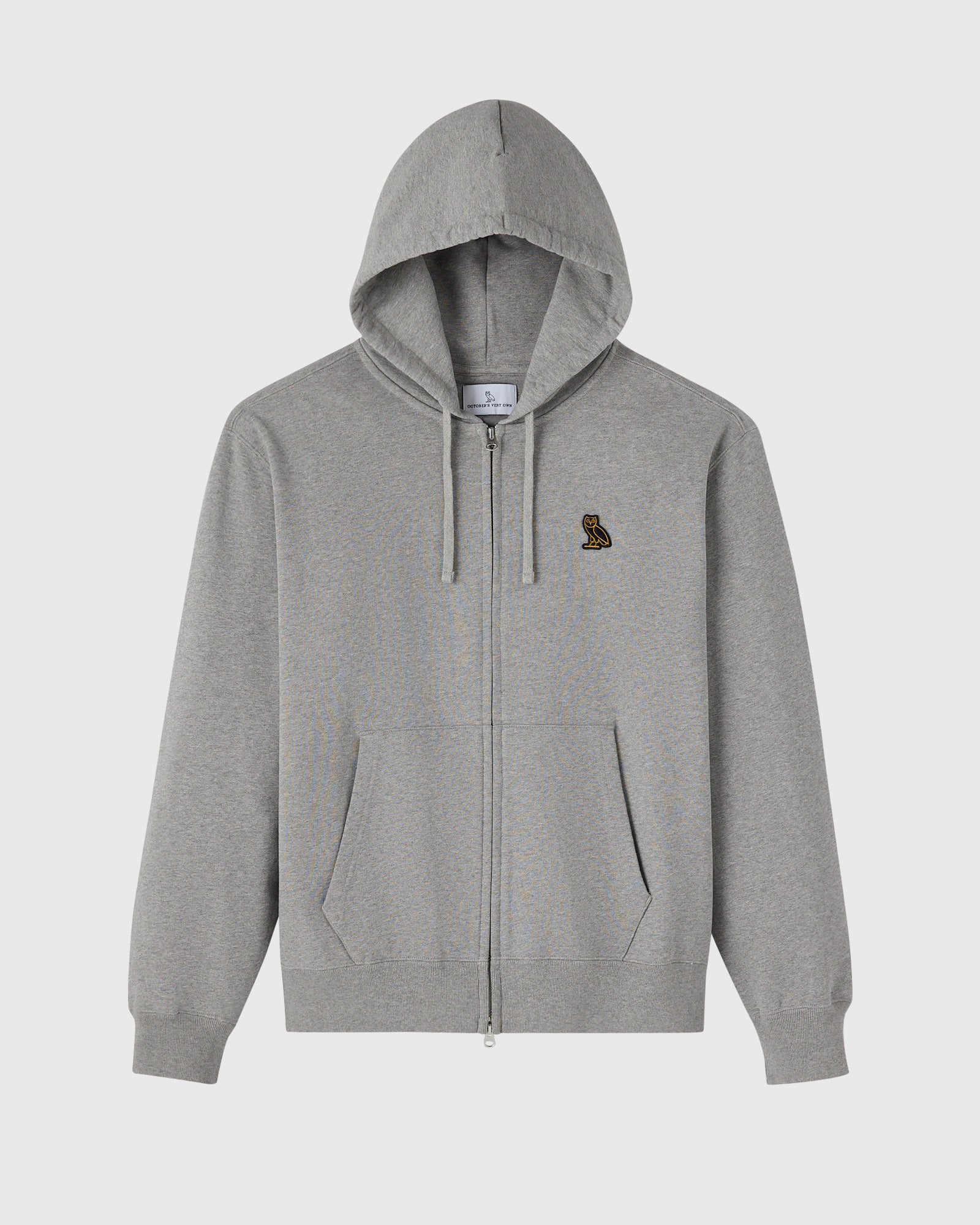 Classic Full-Zip Hoodie - Heather Grey – October's Very Own Classic Full-Zip Hoodie - Heather Grey – October's Very Own