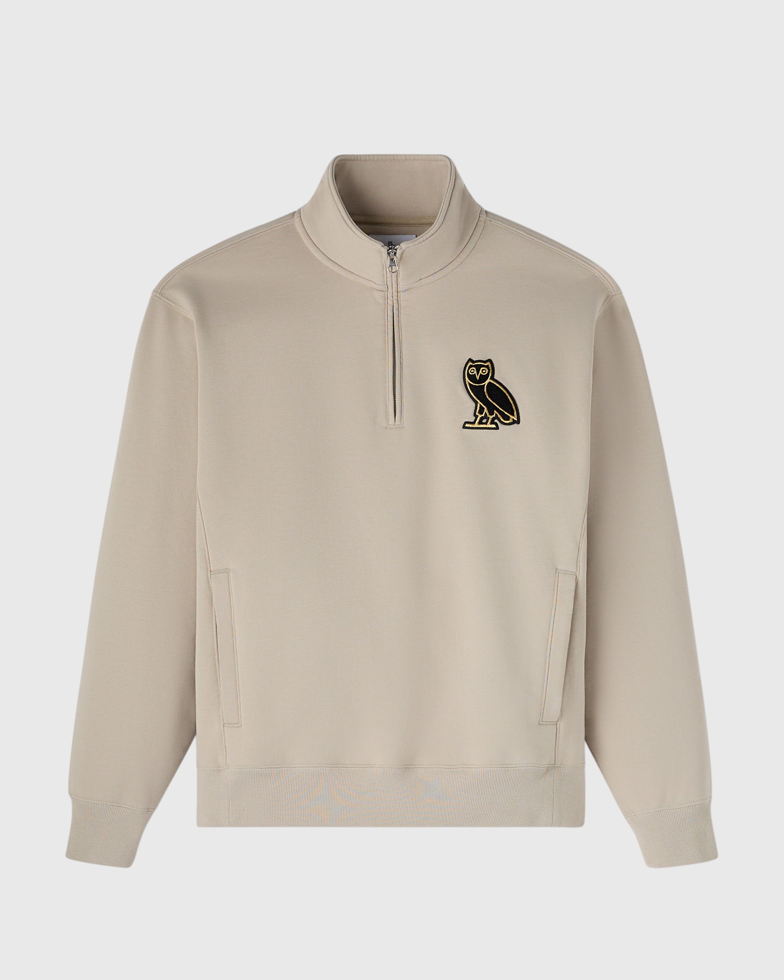 October'sVery Own スウェットSIGNATURE Signature Quarter-Zip Mockneck Sweatshirt – October's Very Own