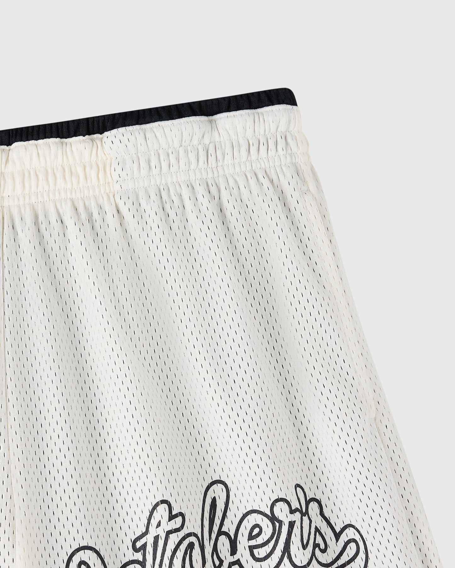 Reversible Mesh Short - Cream