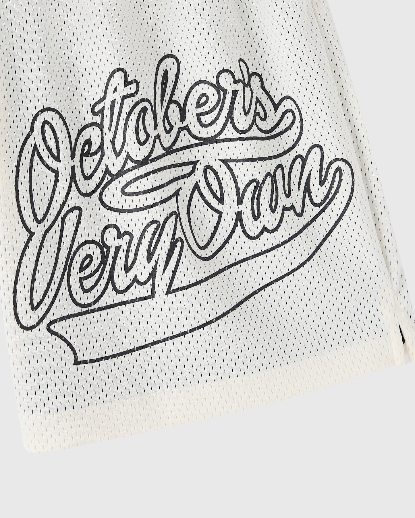 Reversible Mesh Short - Cream