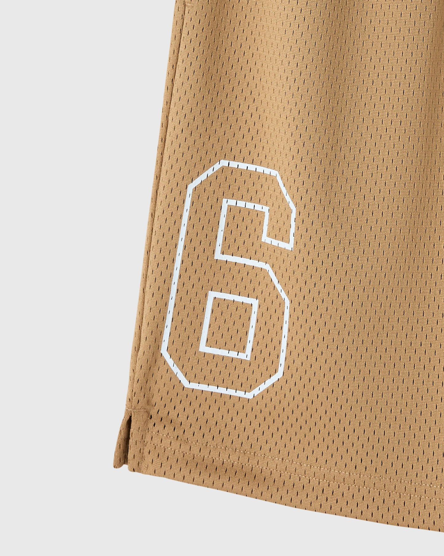 Reversible Mesh Short - Camel