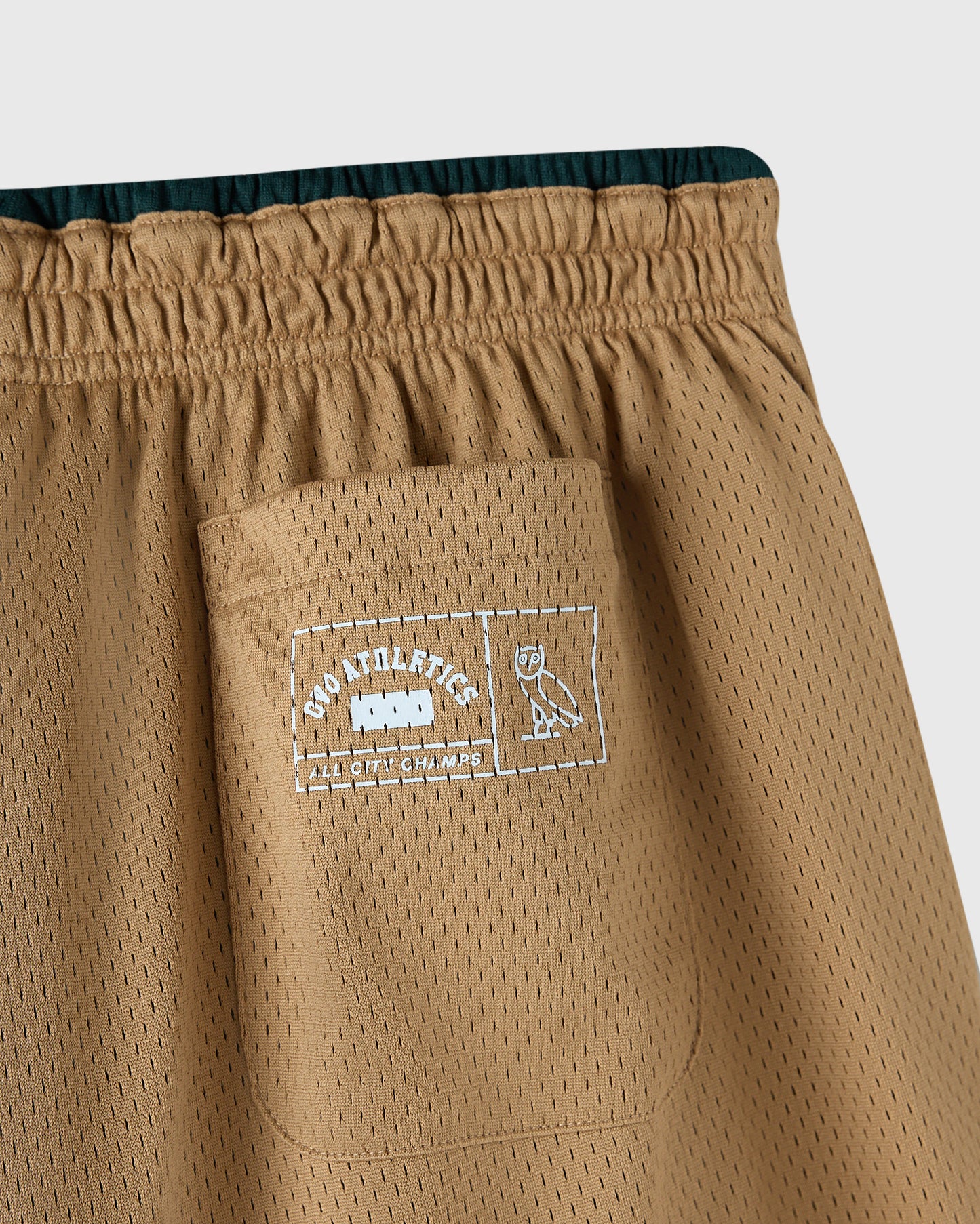 Reversible Mesh Short - Camel