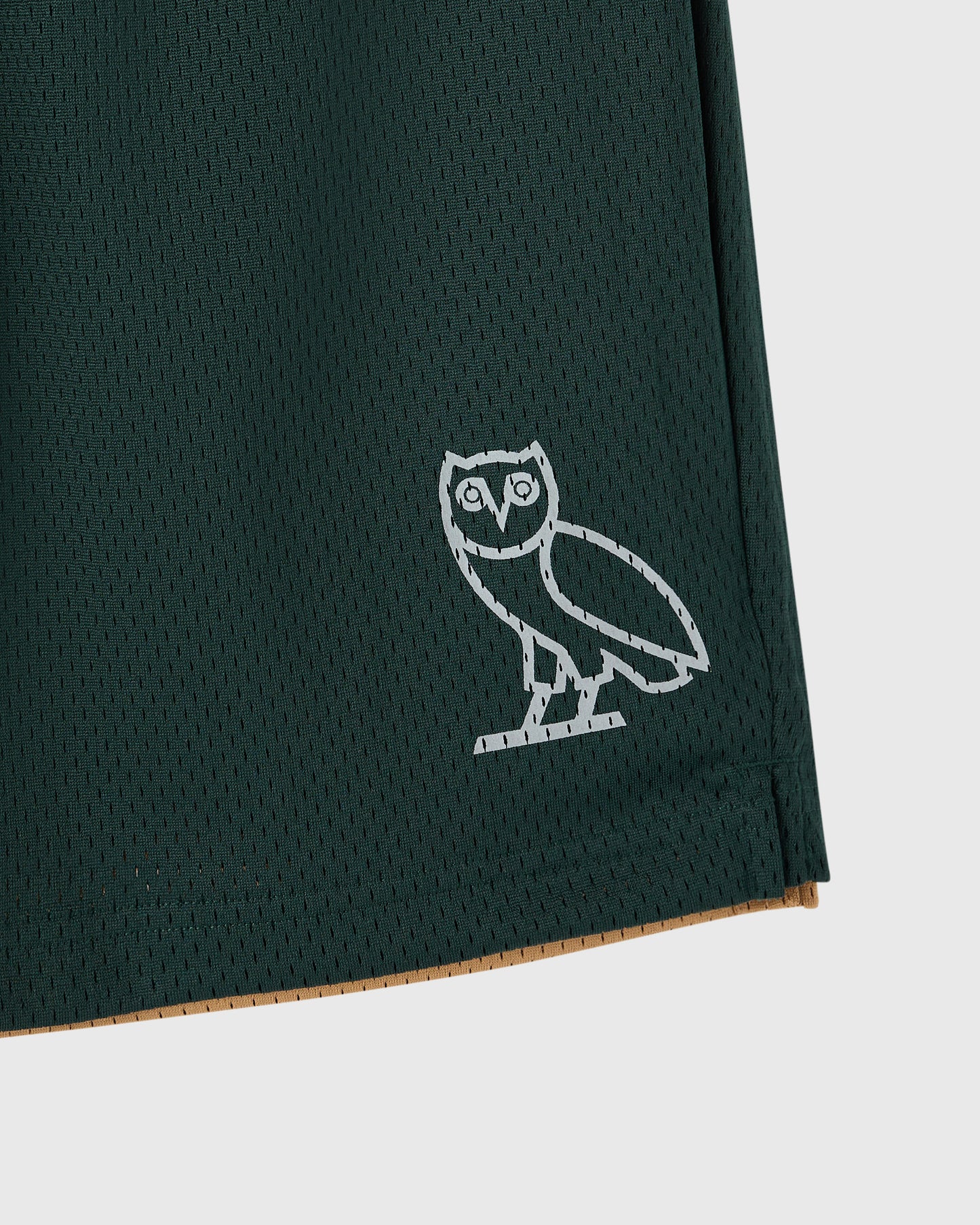 Reversible Mesh Short - Camel