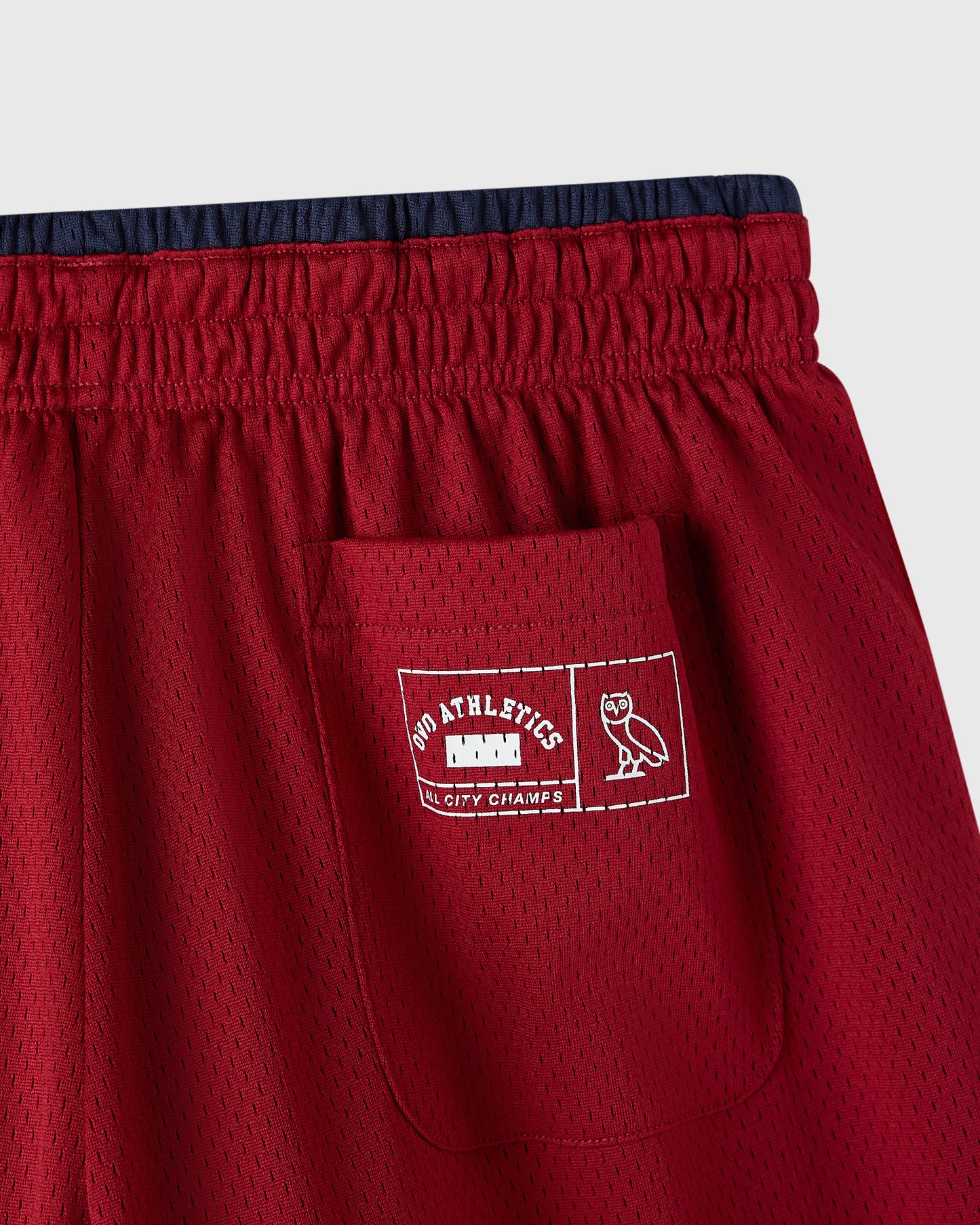 Reversible Mesh Short - Deep Red