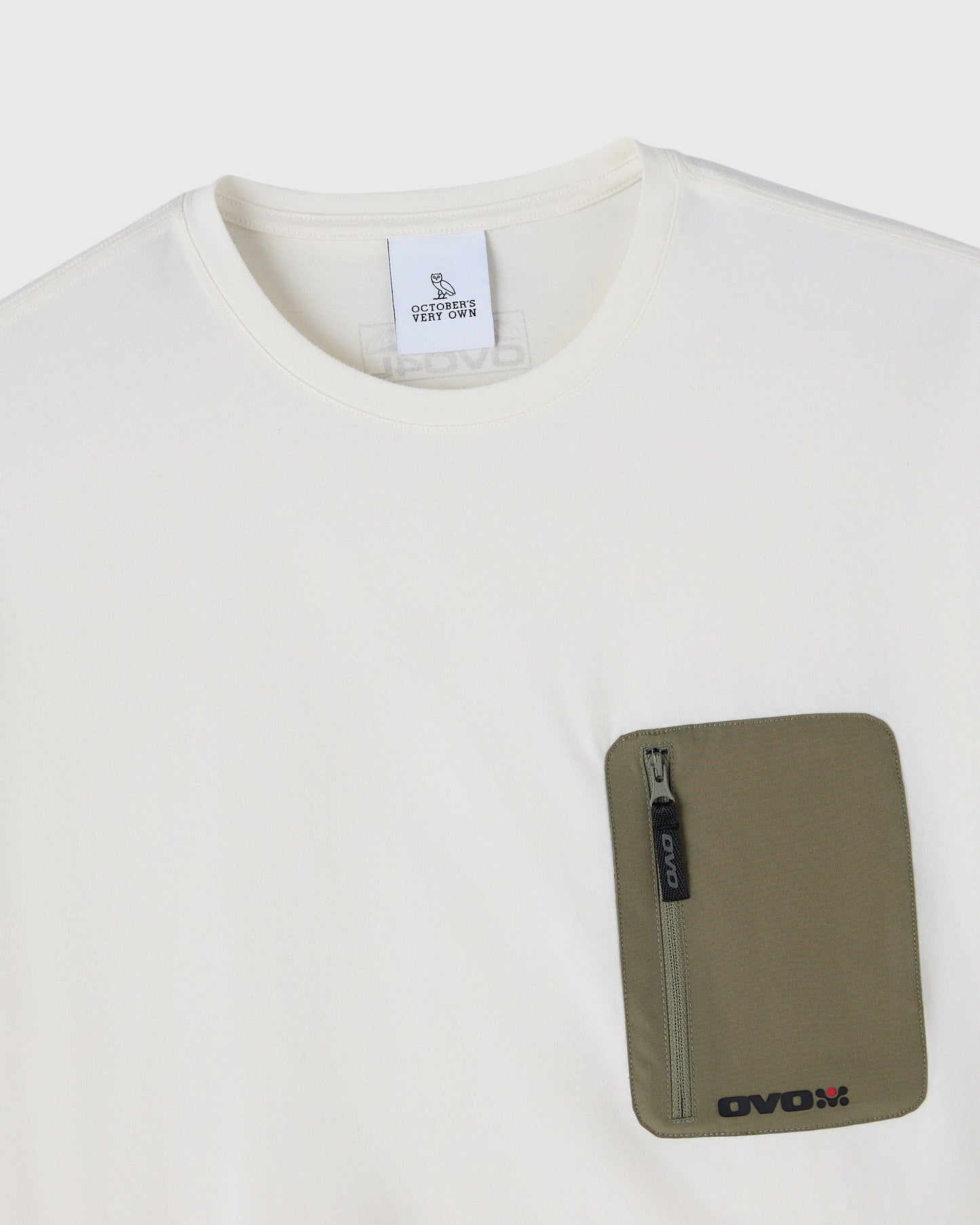 Active Pocket Tee - Cream