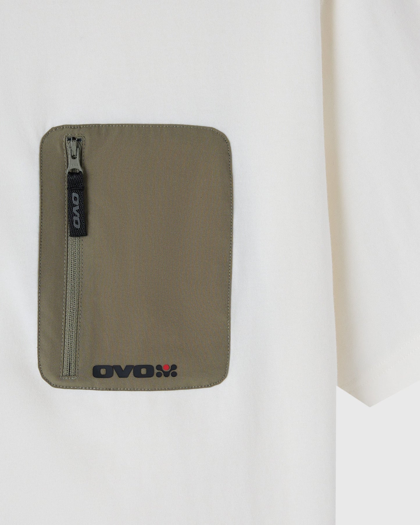 Active Pocket Tee - Cream