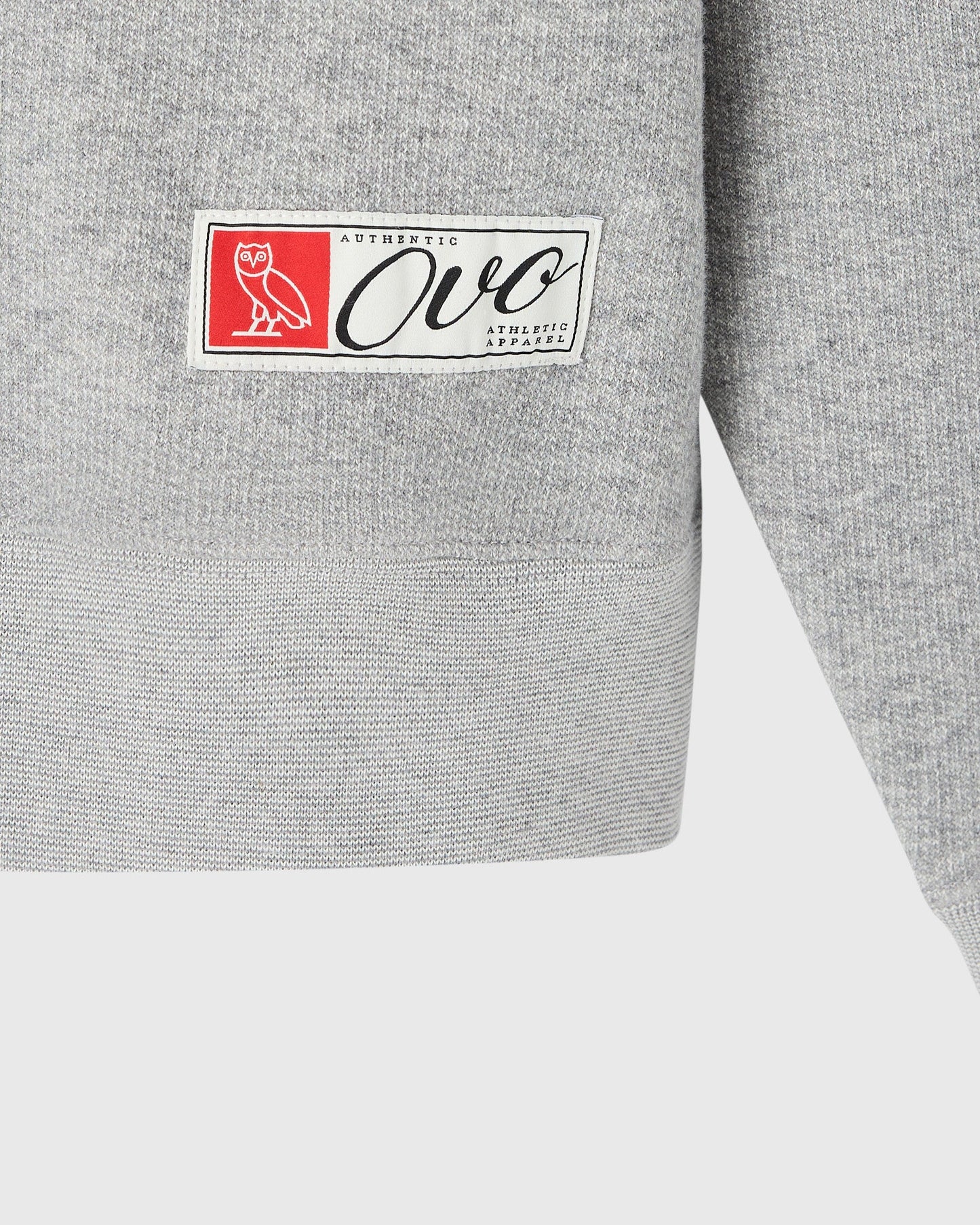 Heritage Fleece Crewneck - Heather Grey