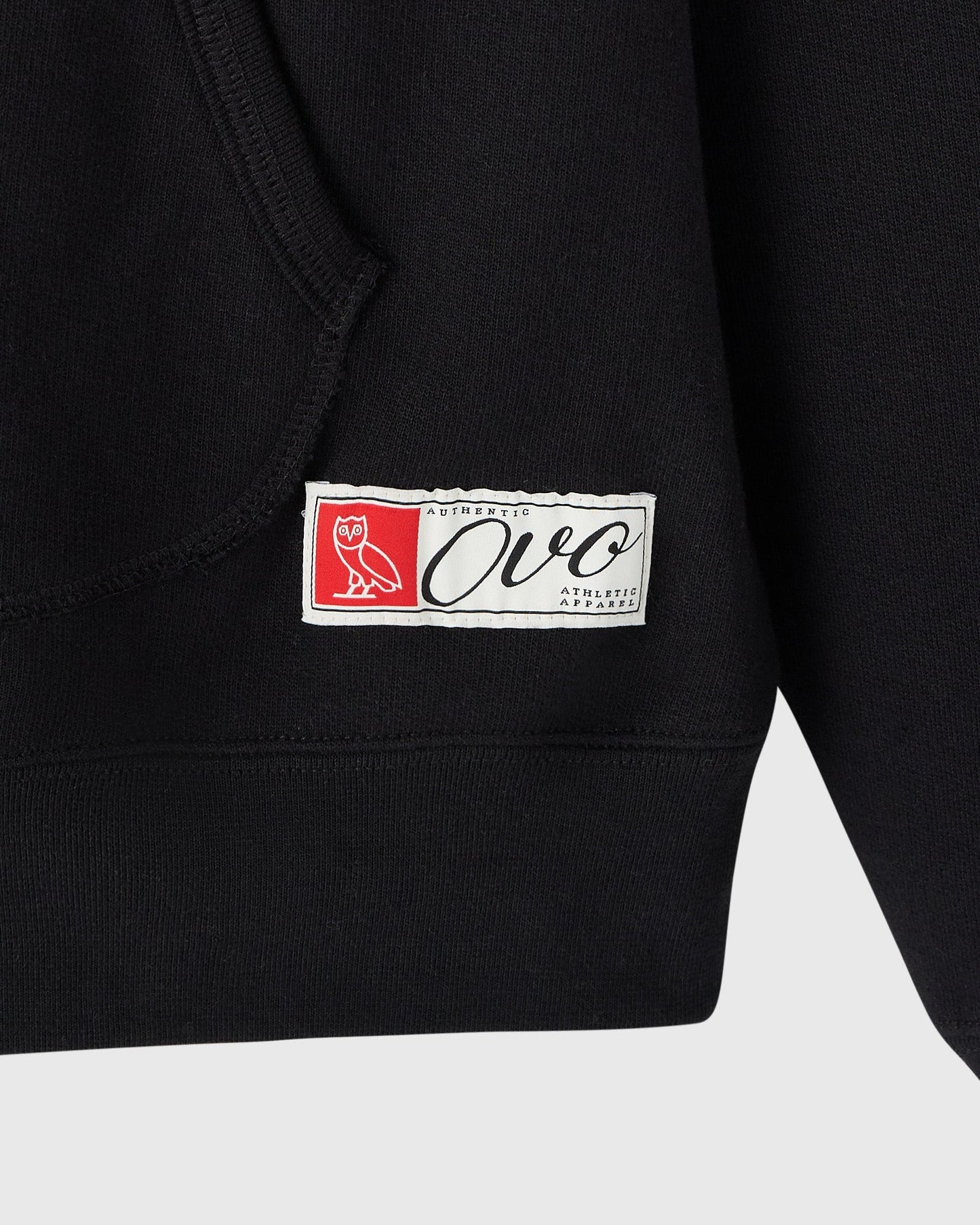 Heritage Fleece Hoodie - Black