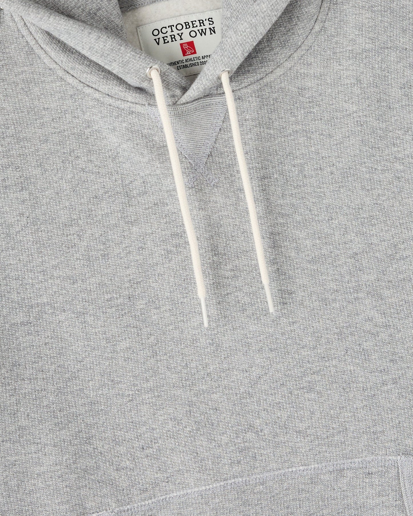 Heritage Fleece Hoodie - Heather Grey