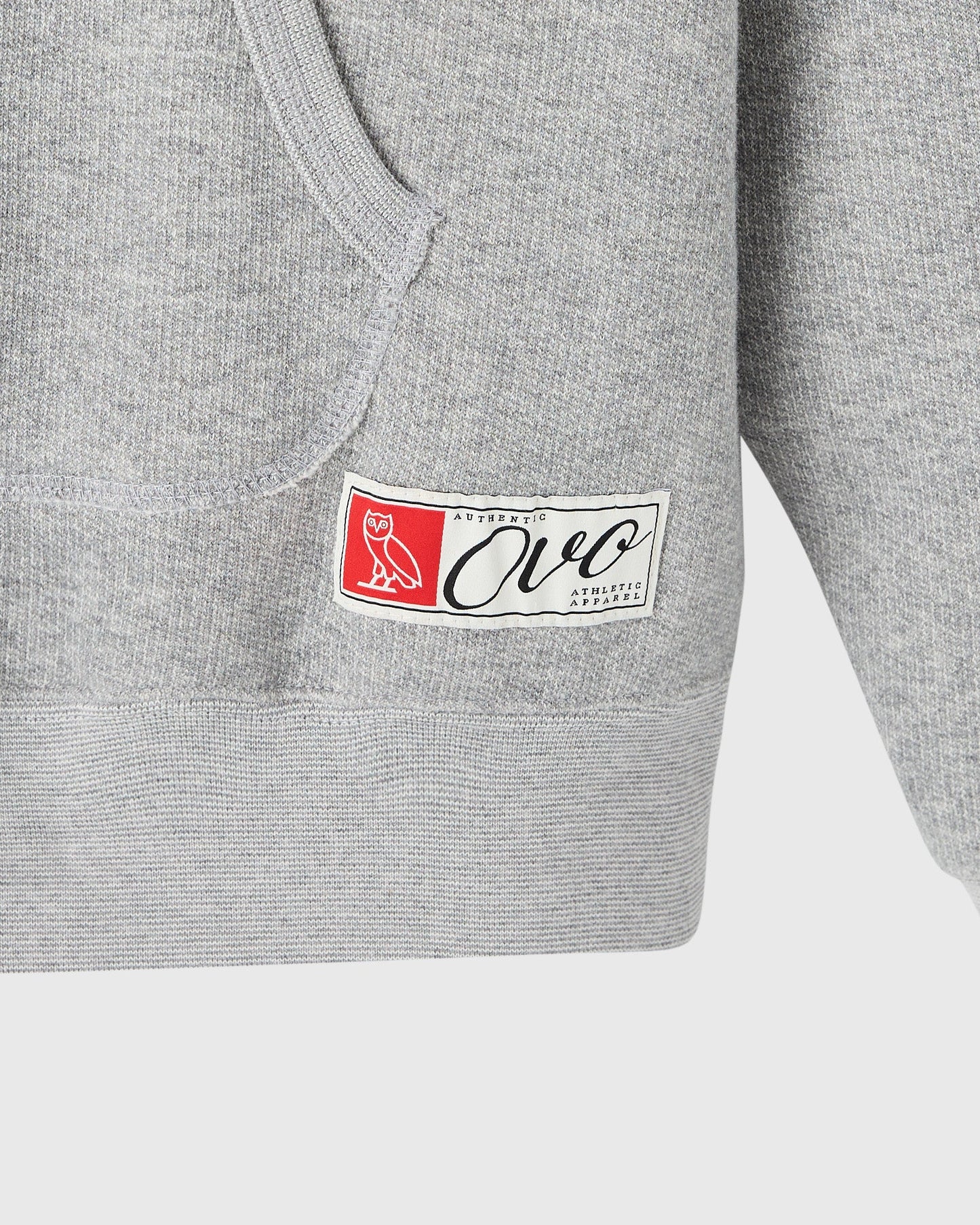 Heritage Fleece Hoodie - Heather Grey