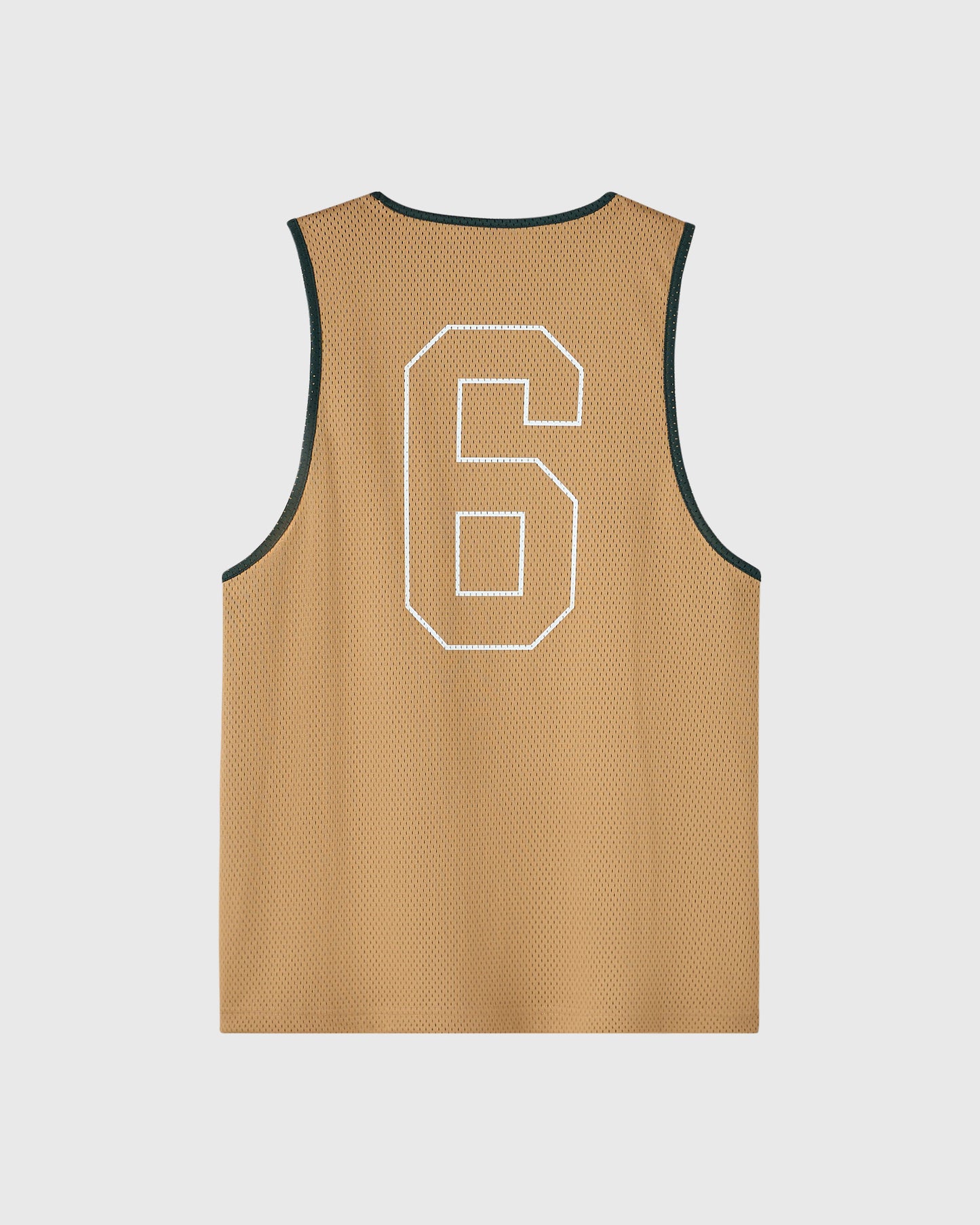 Reversible Mesh Basketball Jersey - Camel