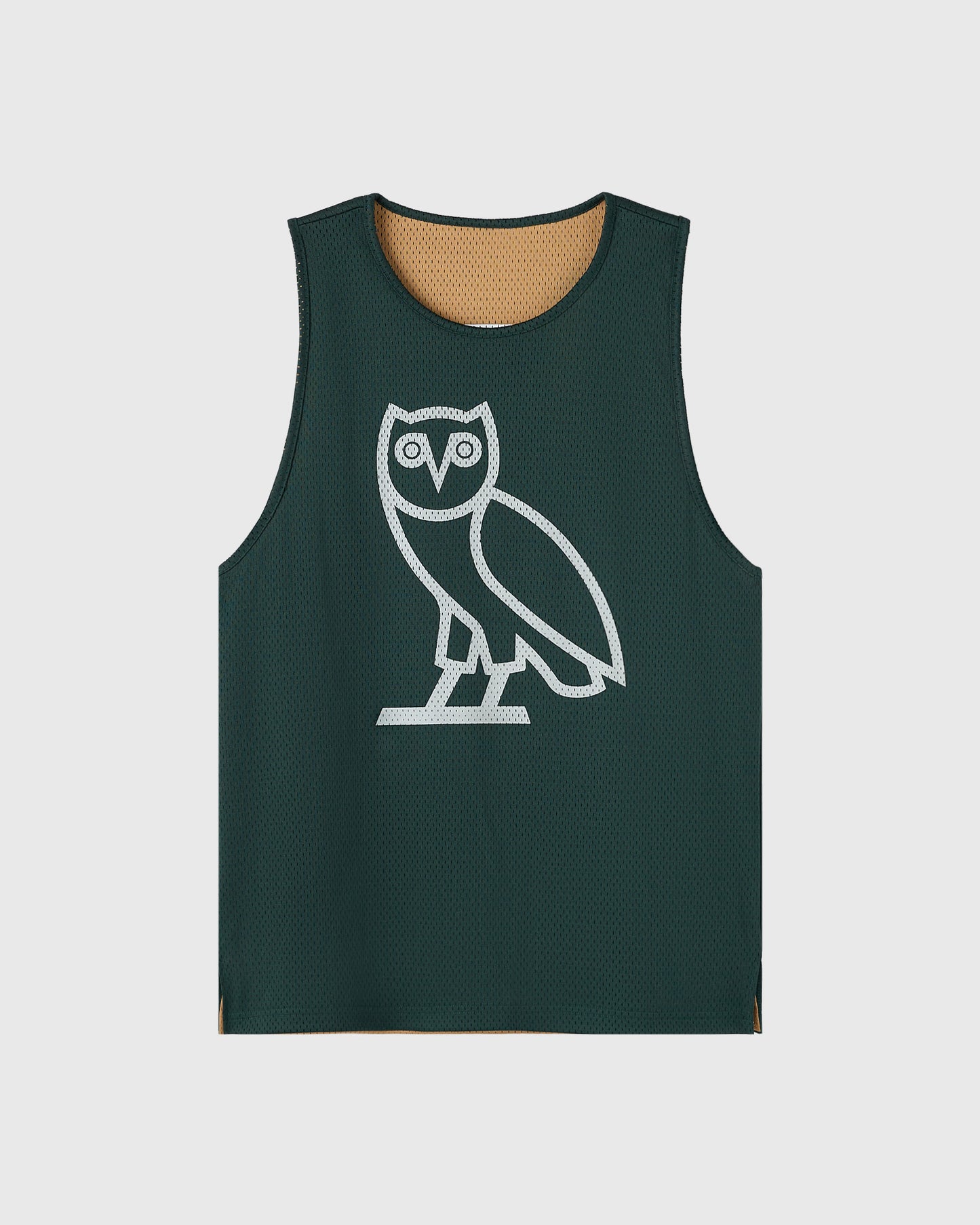 Reversible Mesh Basketball Jersey - Camel