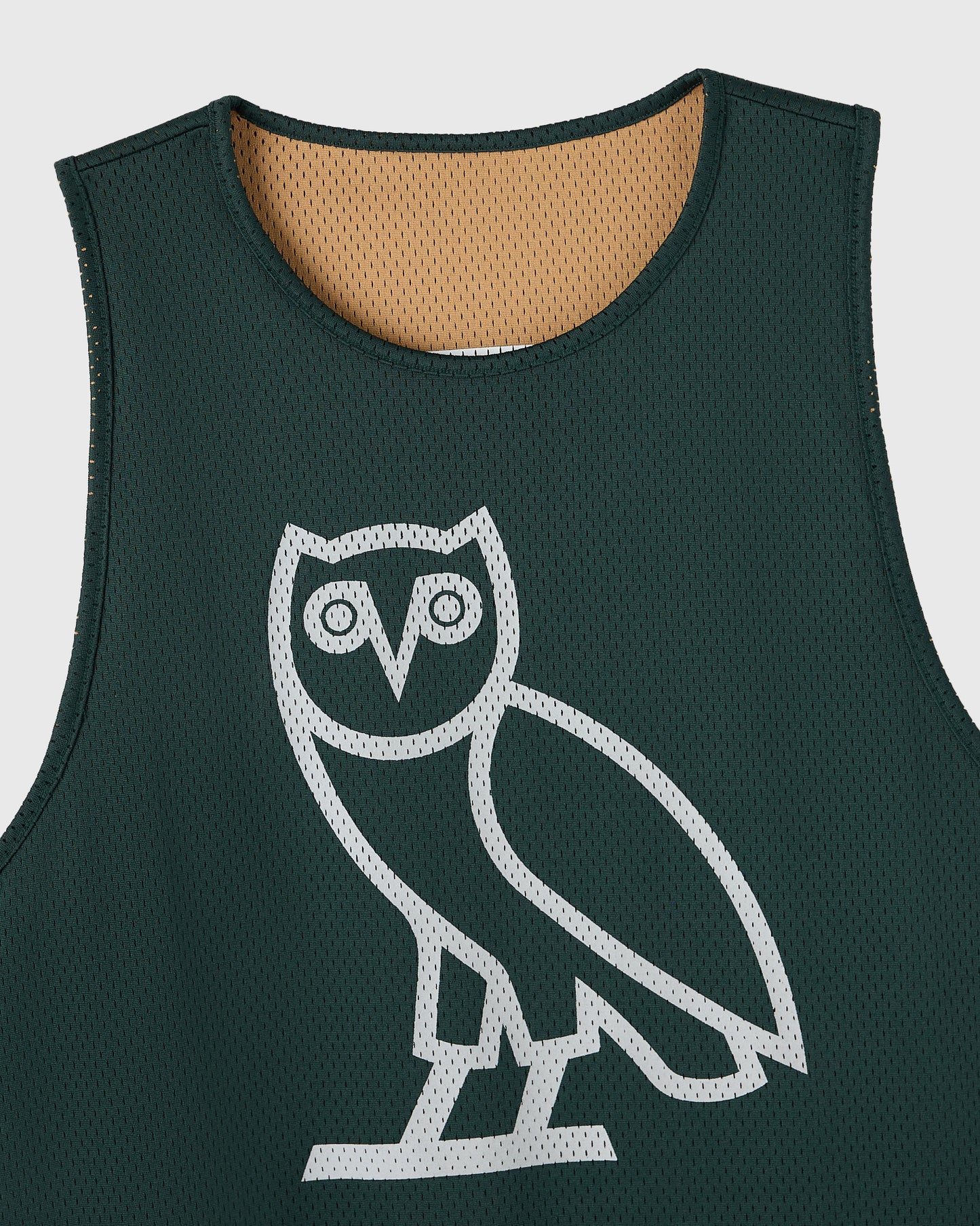 Reversible Mesh Basketball Jersey - Camel