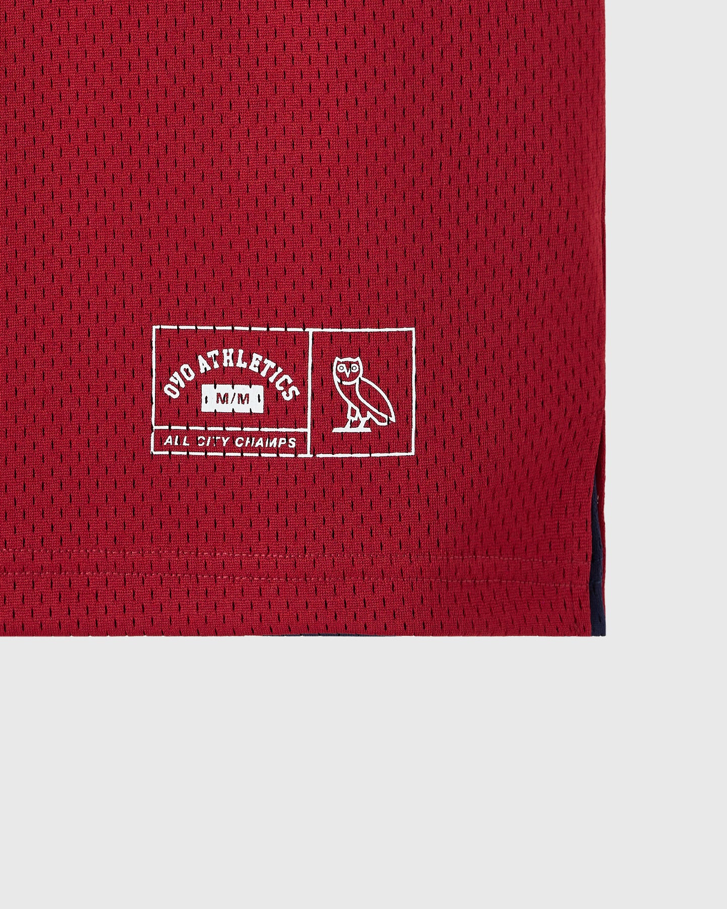 Reversible Mesh Basketball Jersey - Deep Red