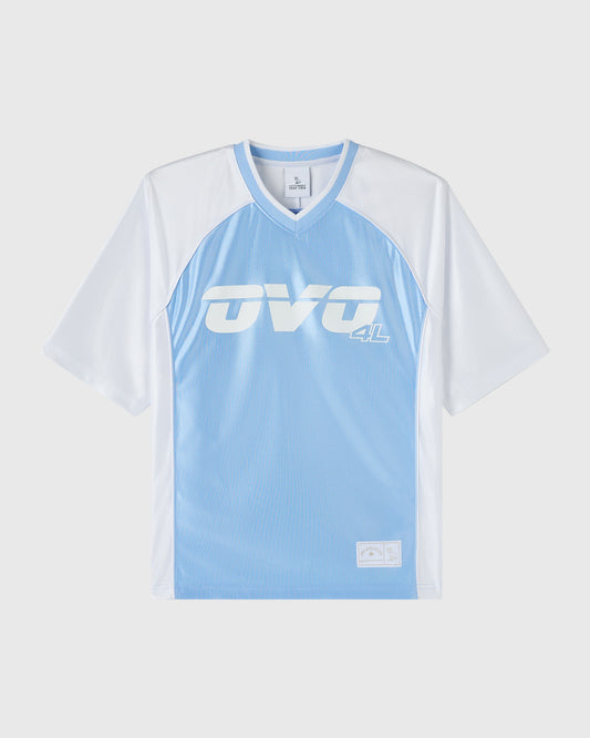 Runner Warm Up Tee - Light Blue