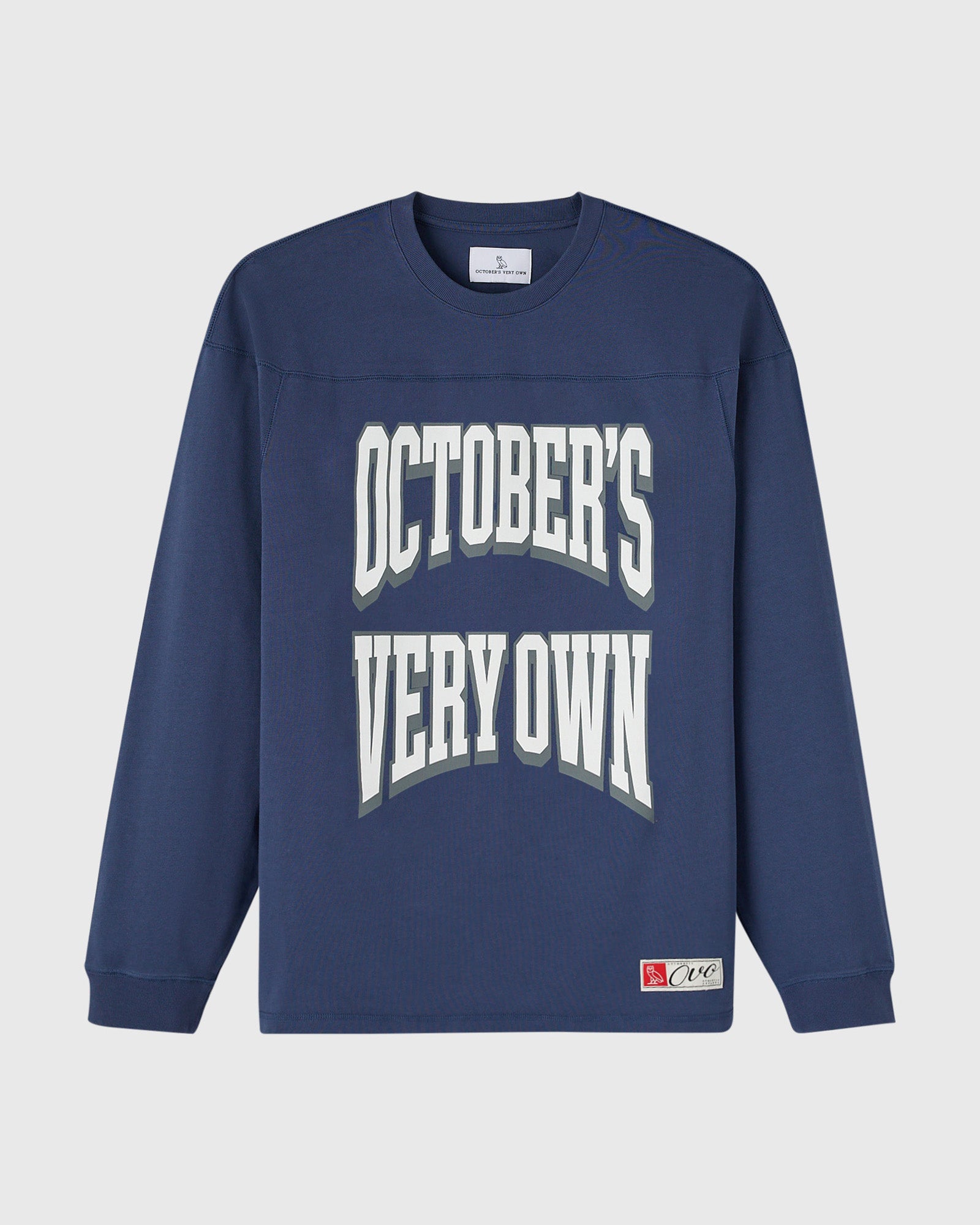 Heritage Long-Sleeve Football Tee - Starling – October's Very Own