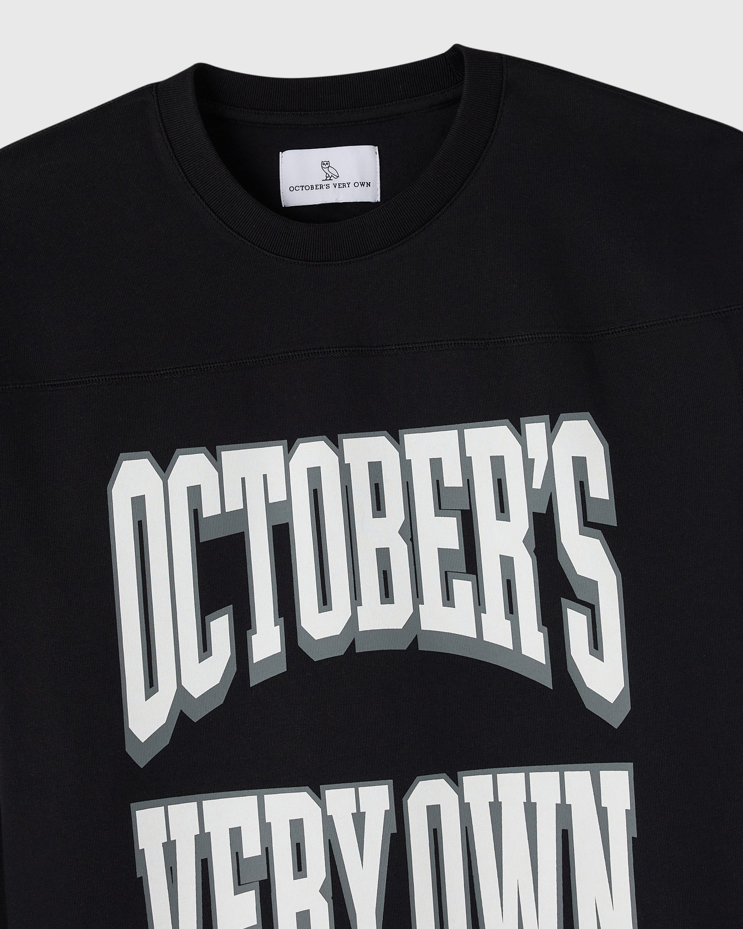 Heritage Long-Sleeve Football Tee - Black