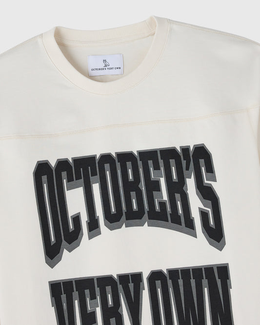 Heritage Long-Sleeve Football Tee - Cream