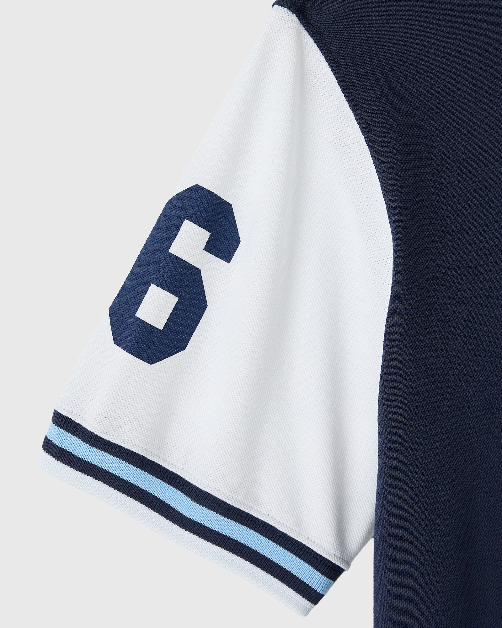 Quarter-Zip Short Sleeve Polo - Navy