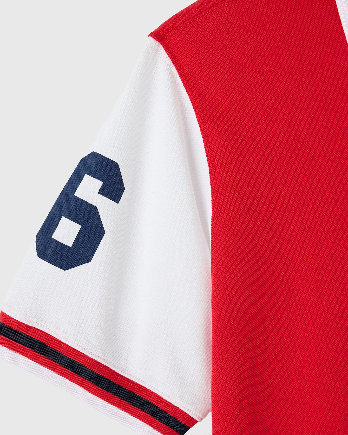 Quarter-Zip Short Sleeve Polo - Red