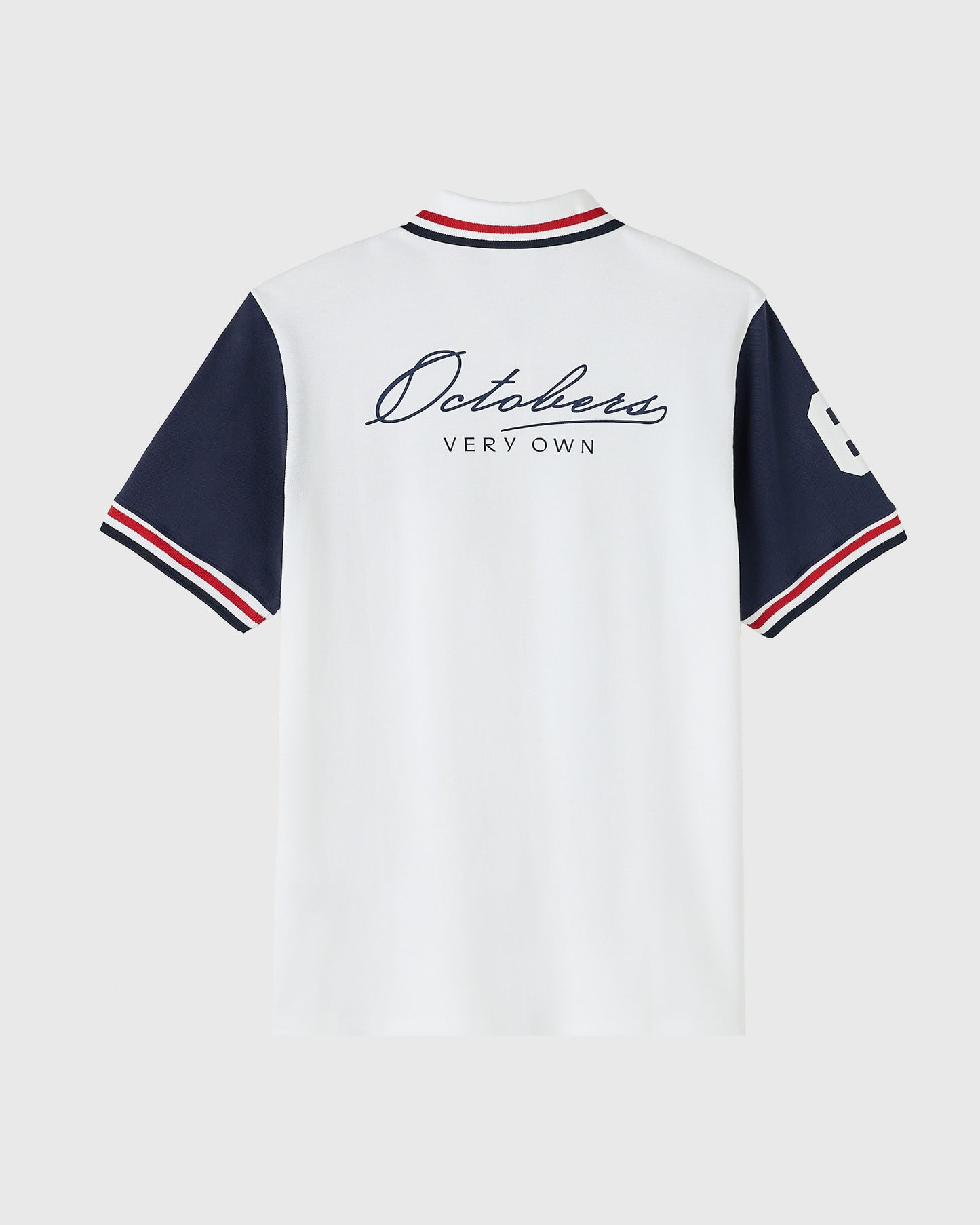 Quarter- Zip Short Sleeve Polo - White