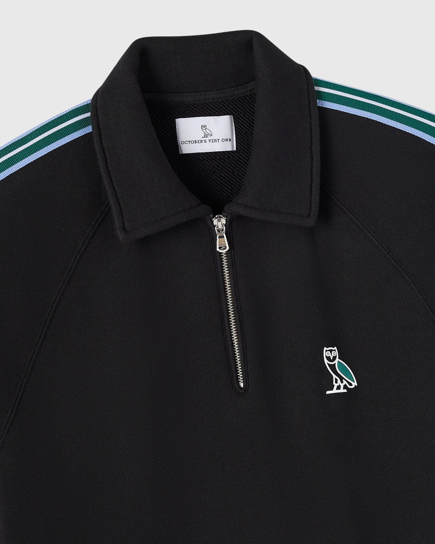 Off Court Quarter-Zip Polo - Black
