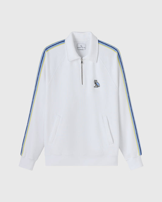 Off Court Quarter-Zip Polo - White