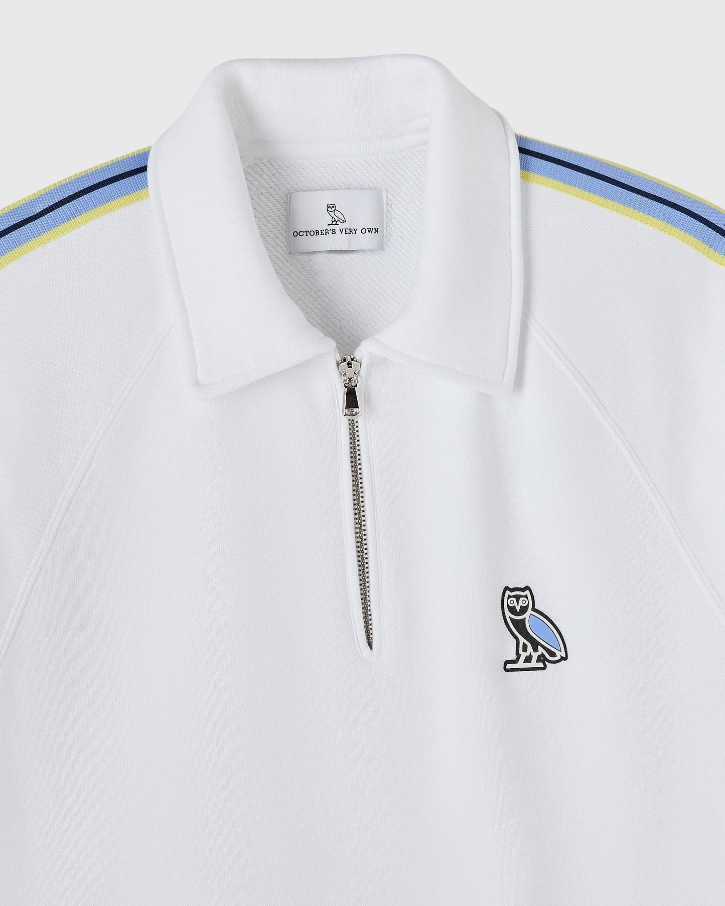 Off Court Quarter-Zip Polo - White