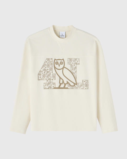T-shirt à manches longues 416 – Blanc murmure